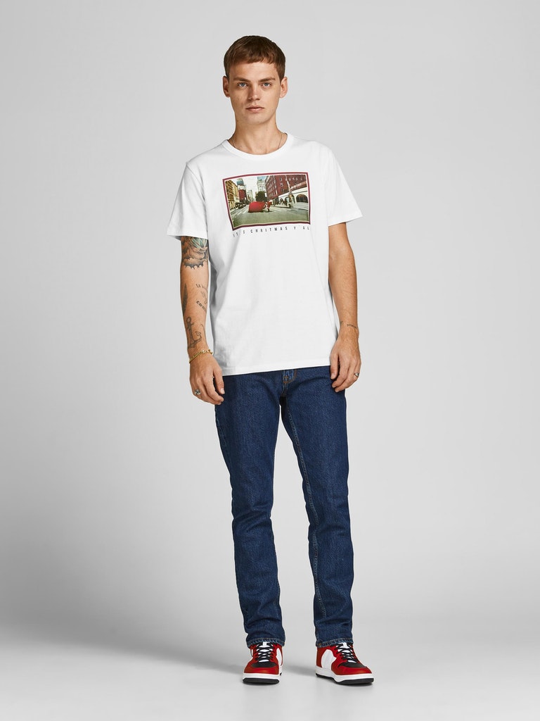 JORSNOWMAN TEE SS CREW NECK XMAS