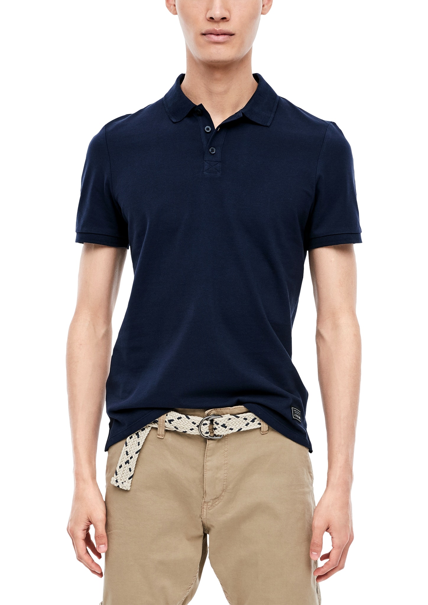 Piqué-Poloshirt