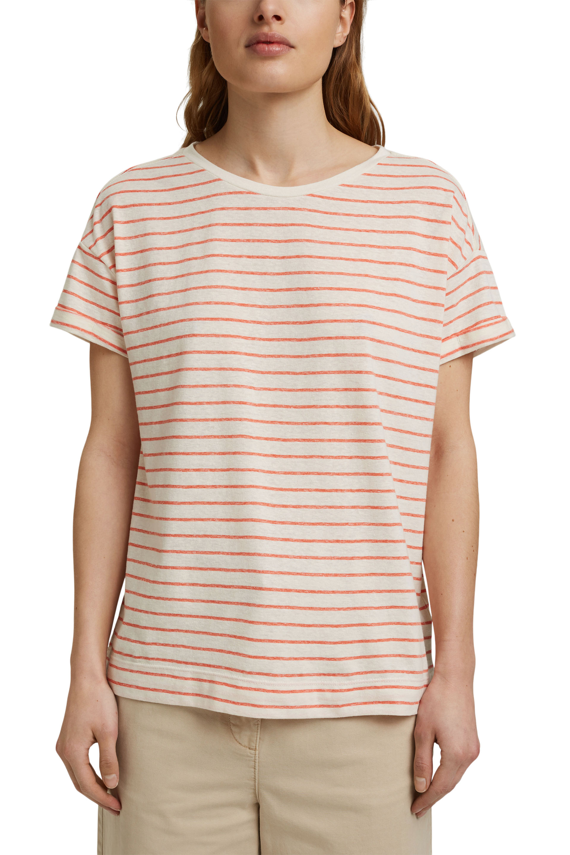 Recycelt: T-Shirt mit Organic Cotton