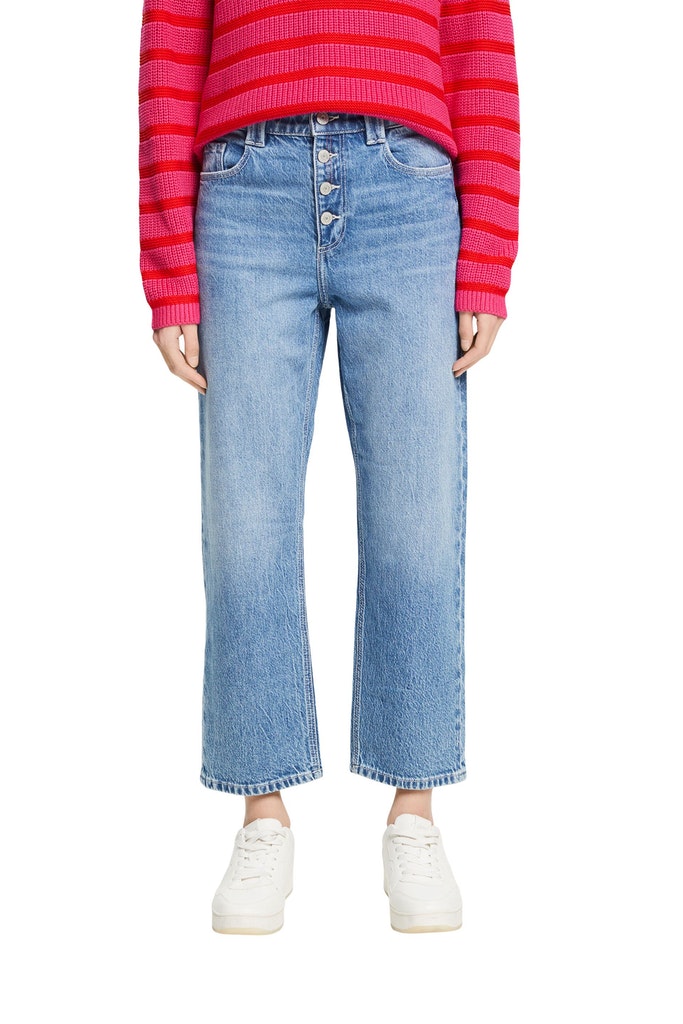 Jeans mit Knopfleiste