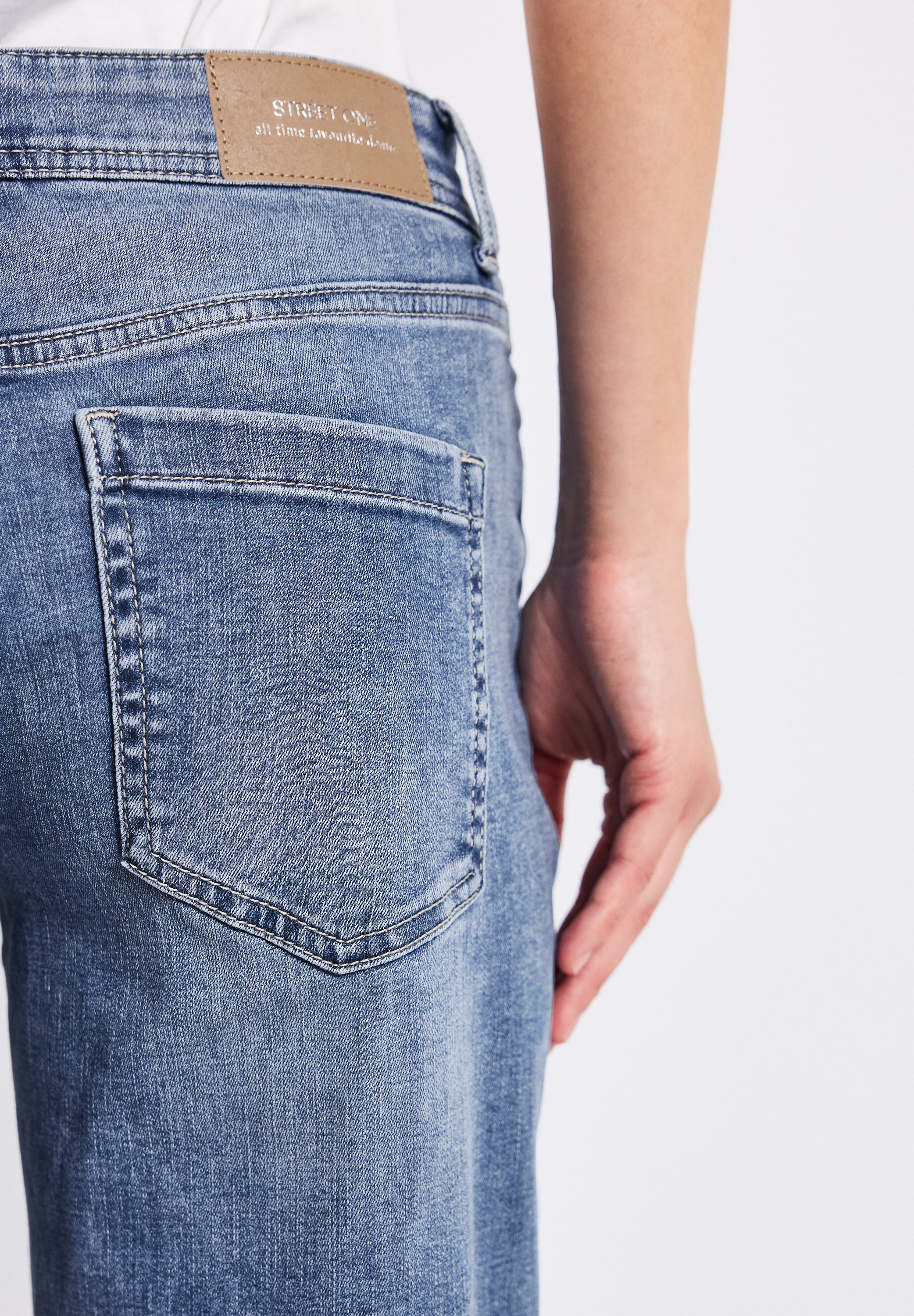 Straight Leg Jeans