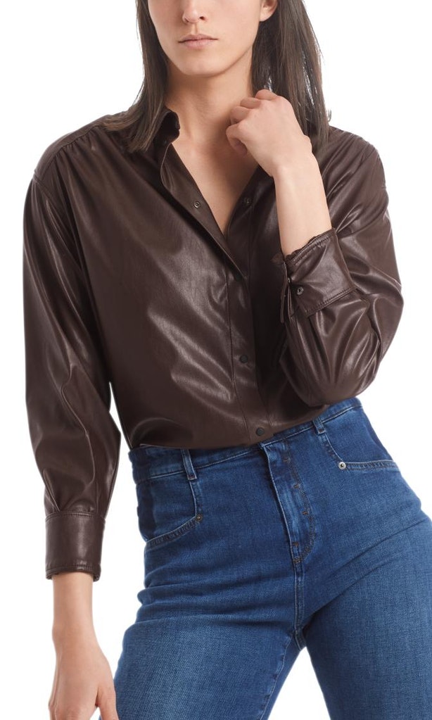Bluse aus Fun-Nappa