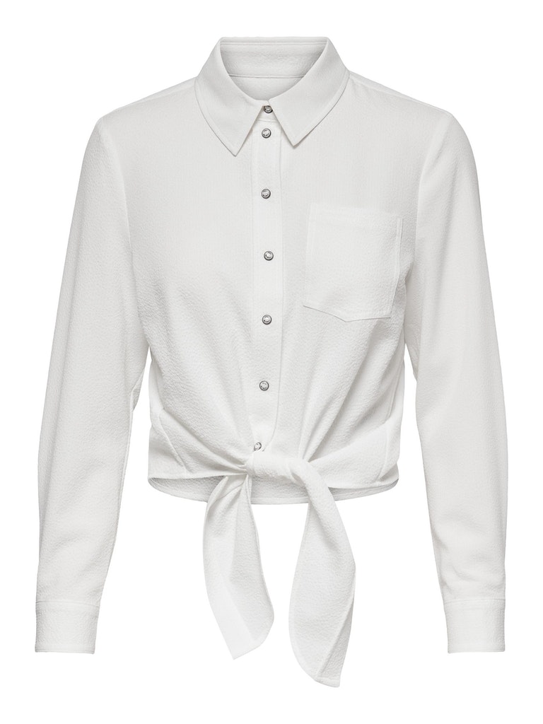 ONLLECEY LS KNOT SHIRT NOOS