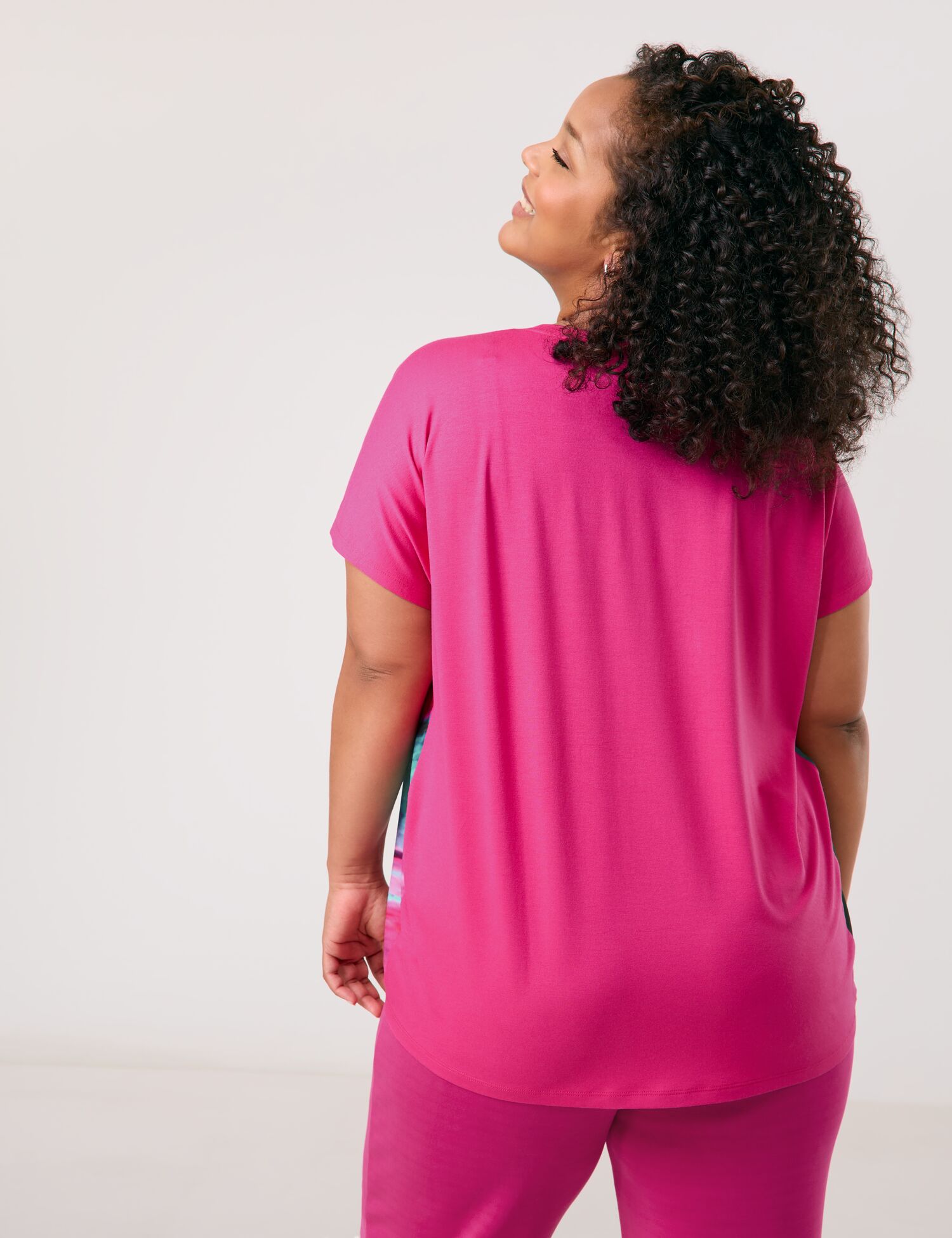 Blusenshirt mit abstraktem Print
