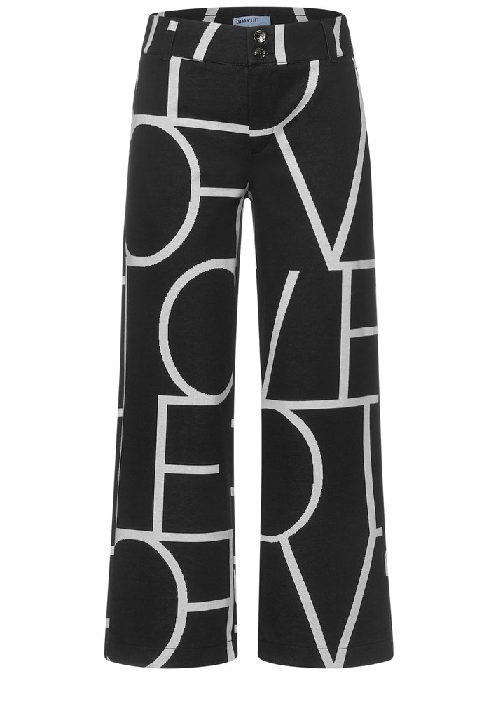 Loose Fit Hose mit Print