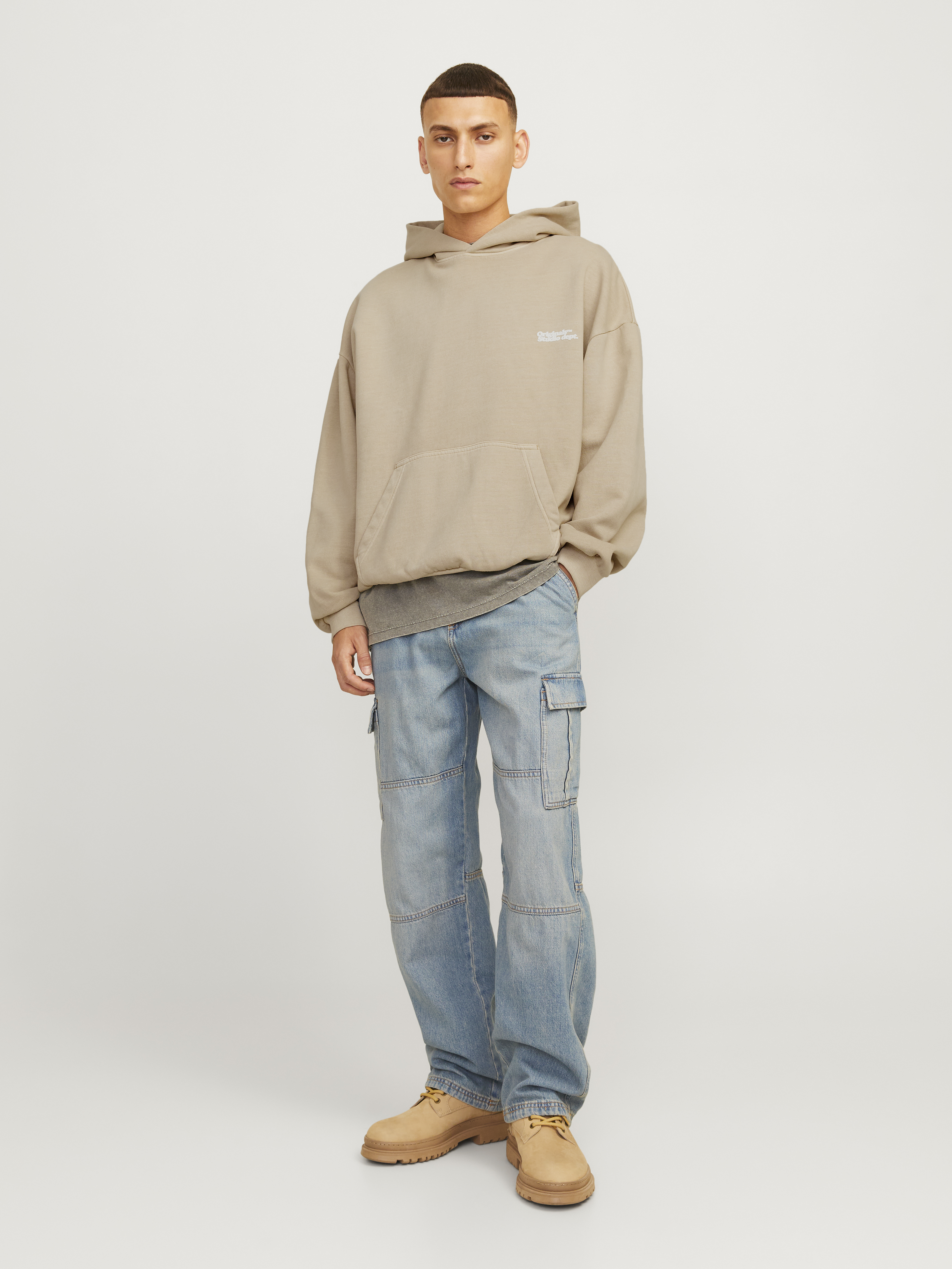 JORVERMONT WASH SWEAT HOOD LN