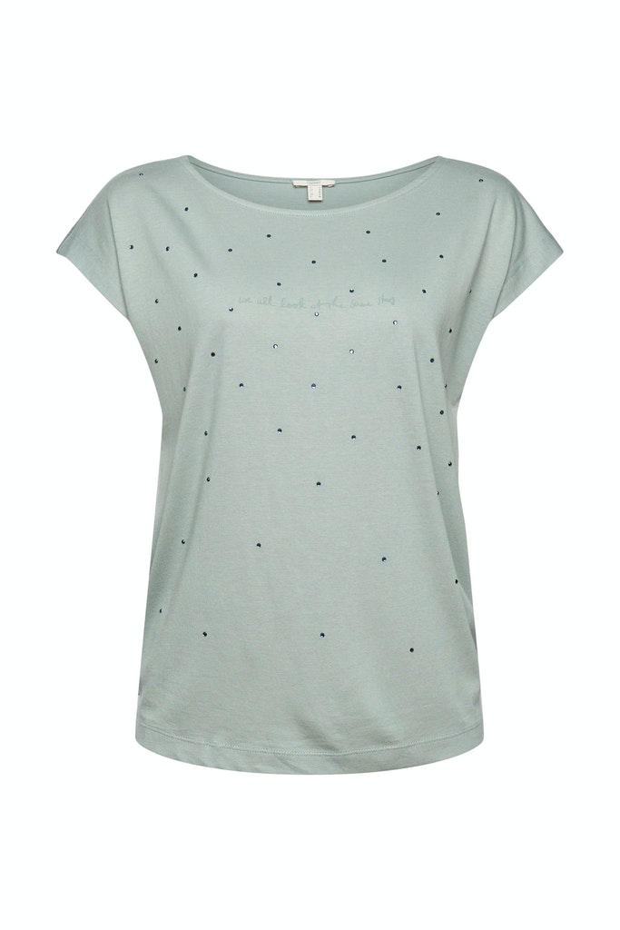 Statement-Shirt aus Bio-Baumwoll-Mix