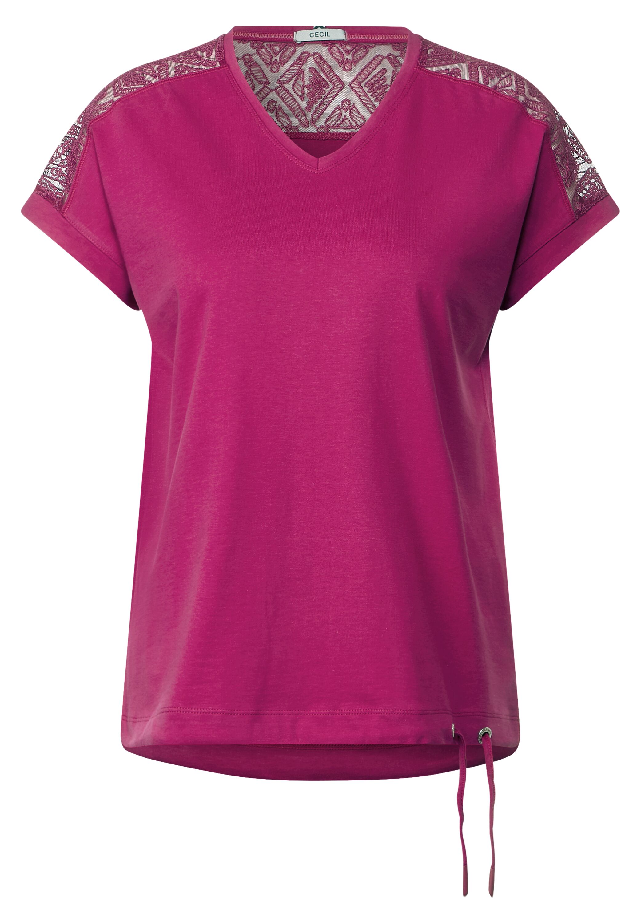 Spitzendetail Shirt