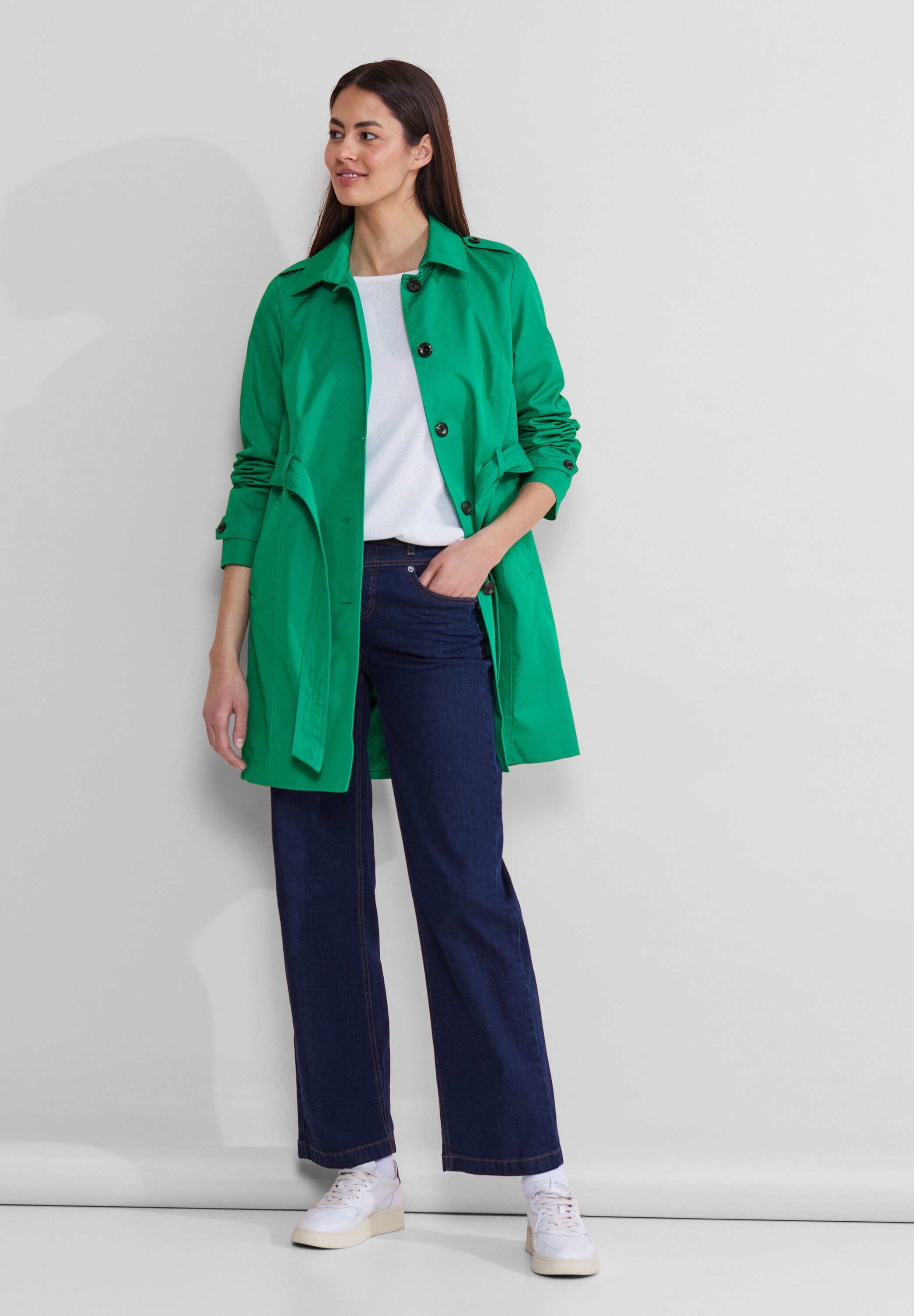 Klassischer Trenchcoat
