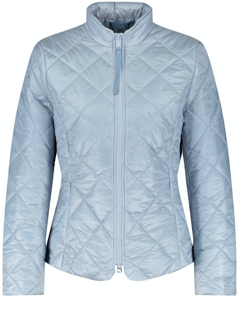 Jacke mit Rautenstepp