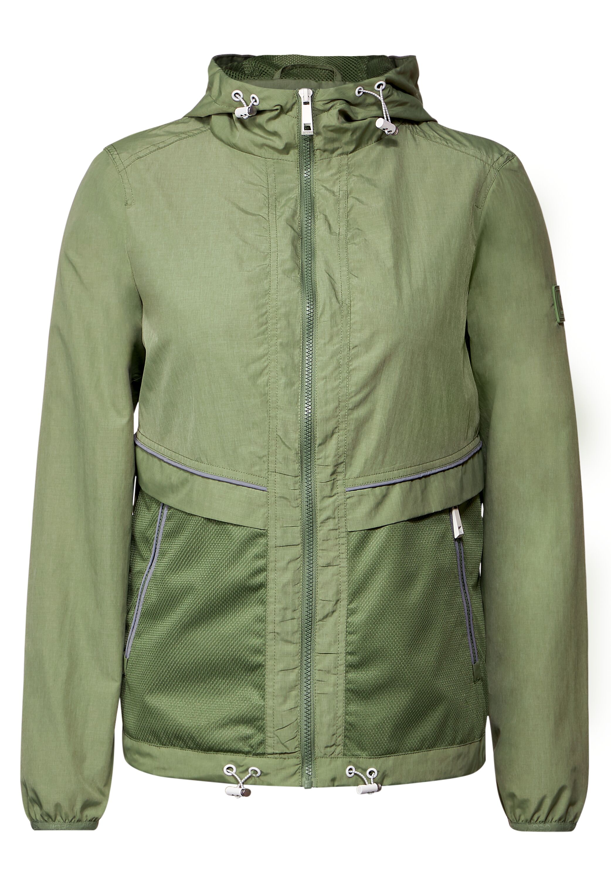 Windbreaker mit Kapuze