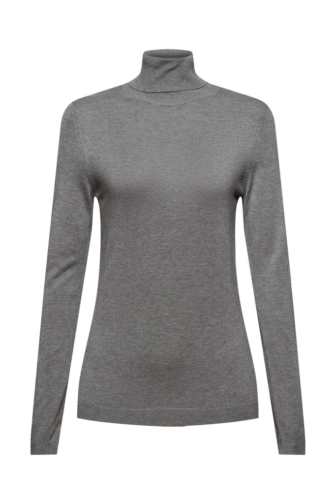 Rollkragenpullover aus Feinstrick