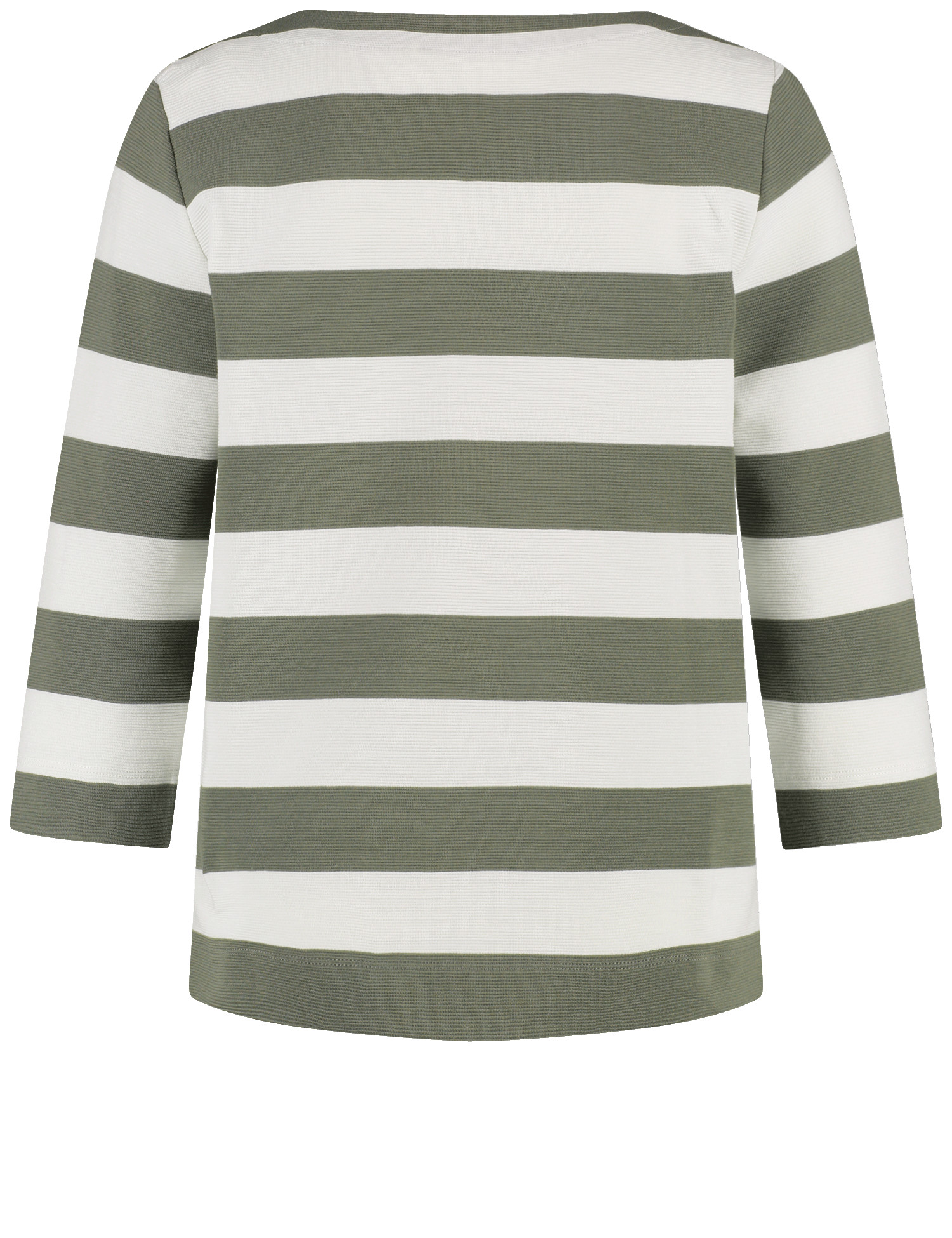 3/4 Arm Shirt mit Ziersteinchen und Struktur
