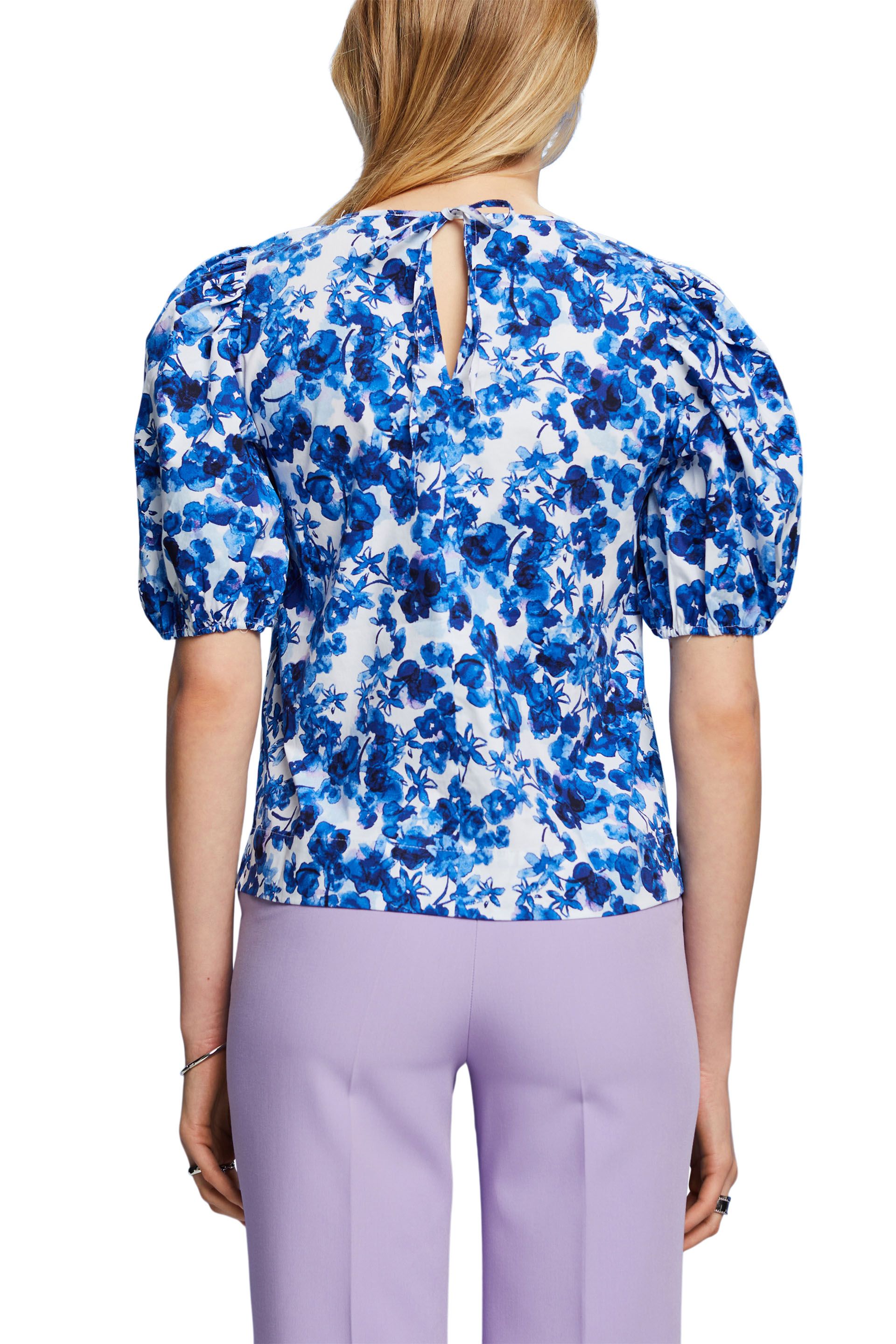 Women Blouses woven short sleeve