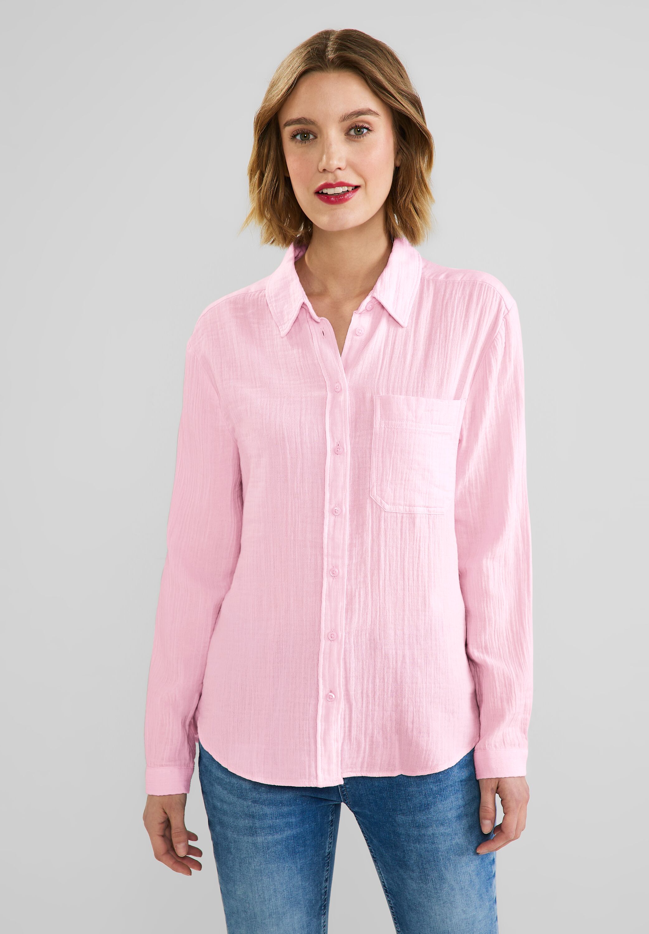 Musselin Bluse