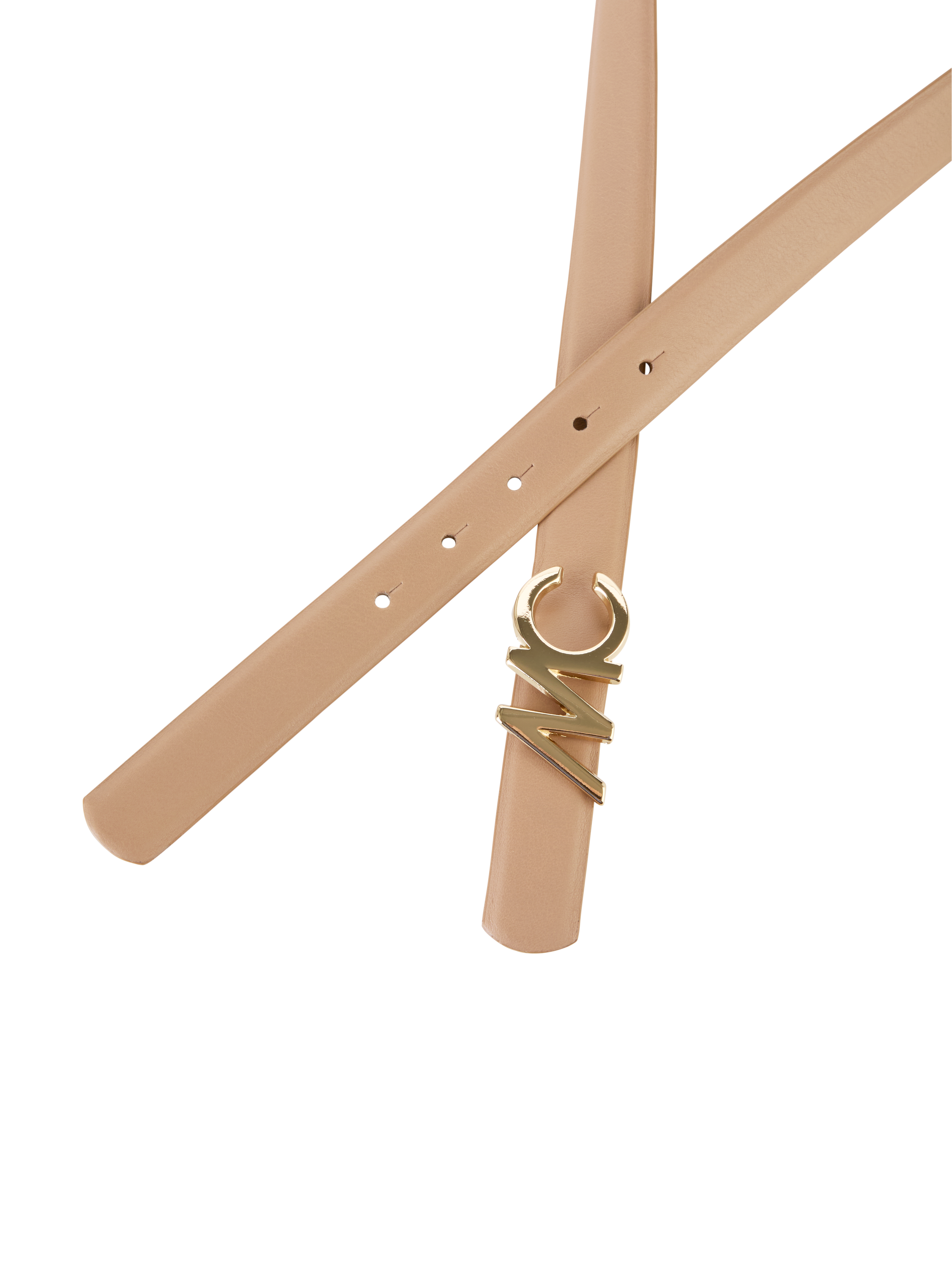 Schmaler Hüftgürtel aus Rindleder