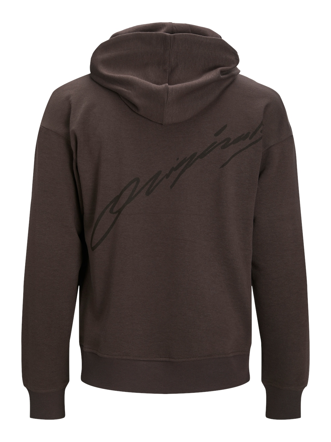 JOREND OF SCRIPT  SWEAT HOOD BLK