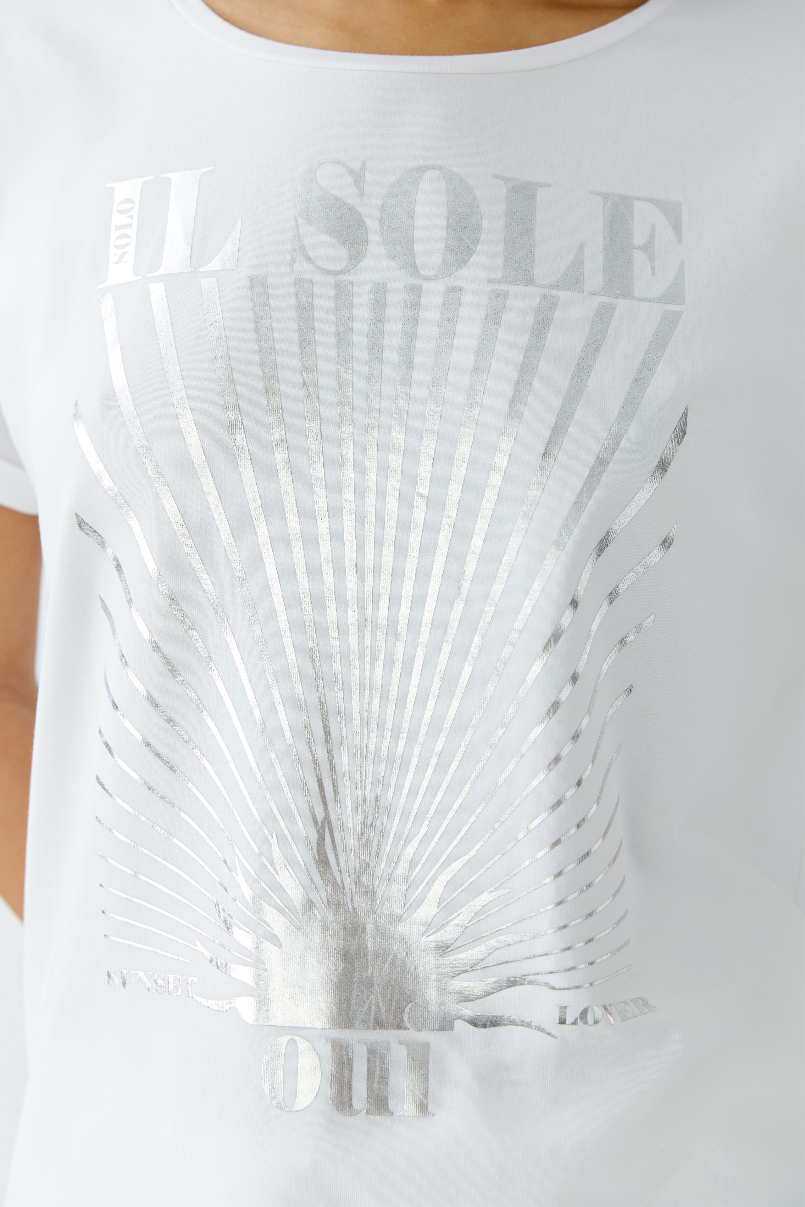 T-Shirt Baumwoll- Modalmischung