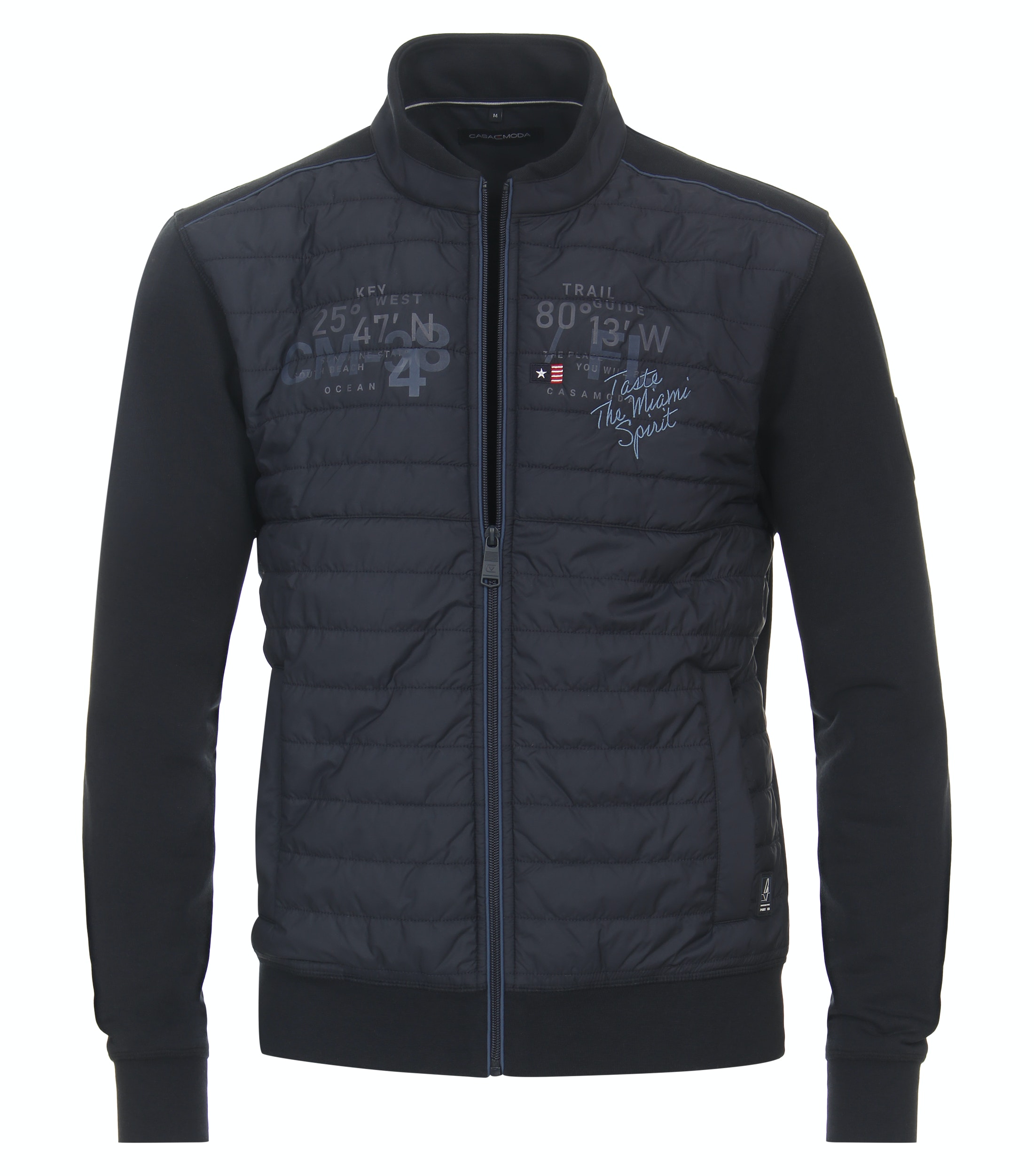 Materialmixjacke