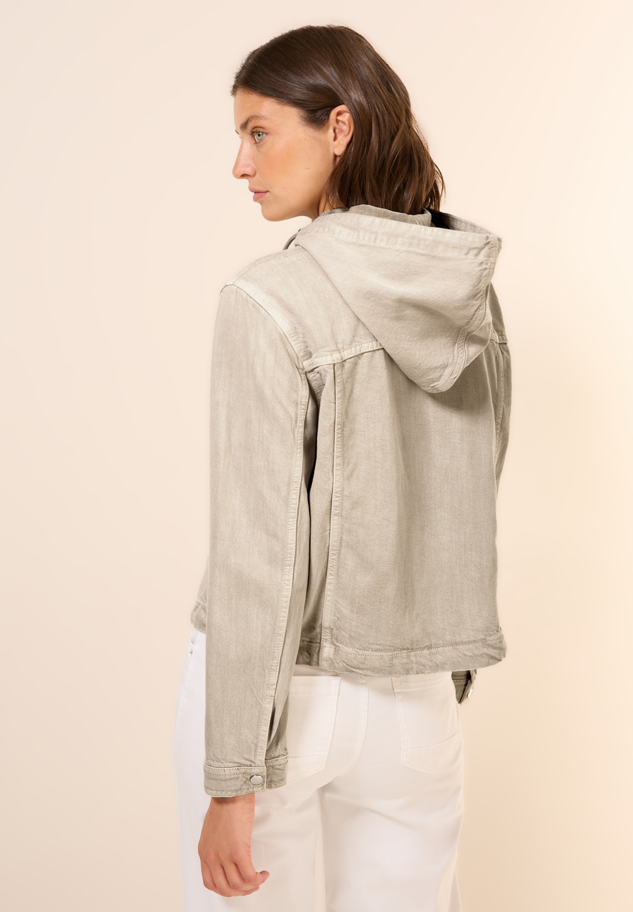 Overshirt mit Kapuze