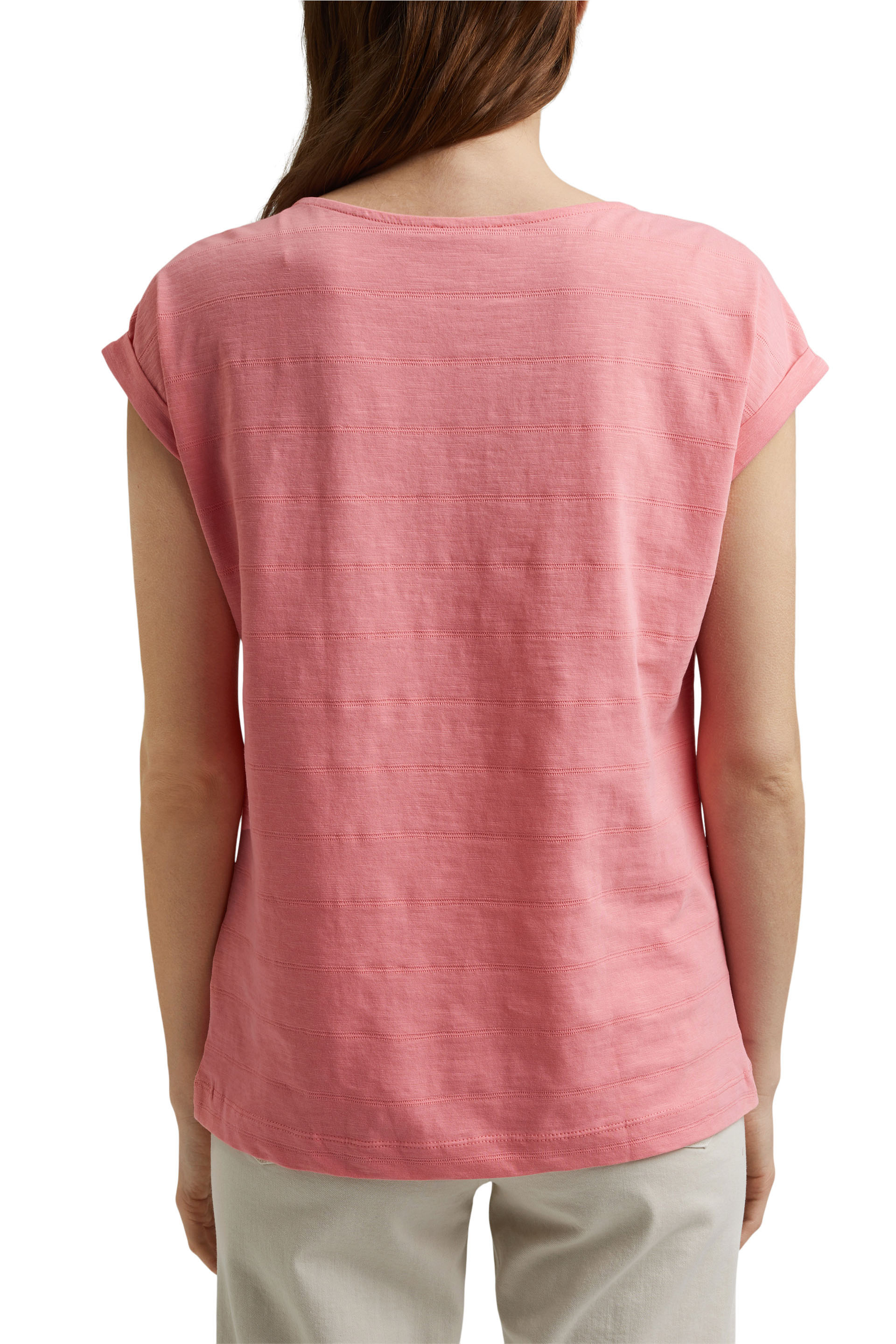 T-Shirt mit Knopfleisten, 100% Bio-Baumwolle