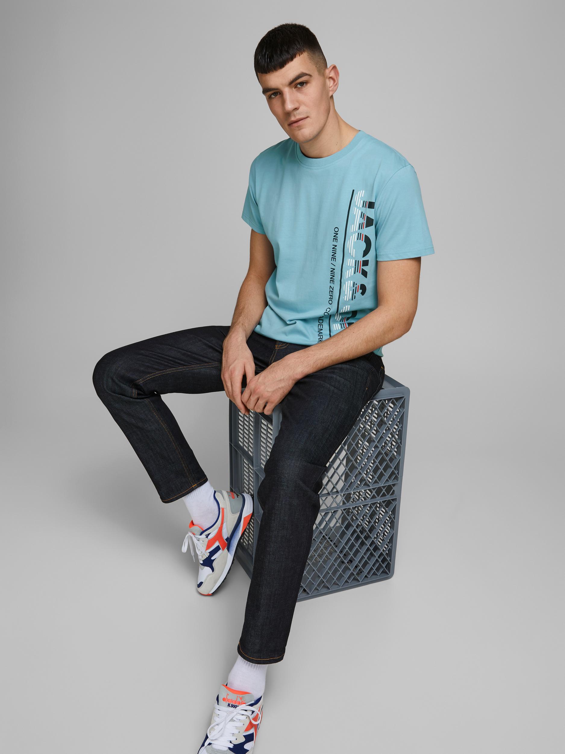JCOSTRUCTURE TEE SS  CREW NECK