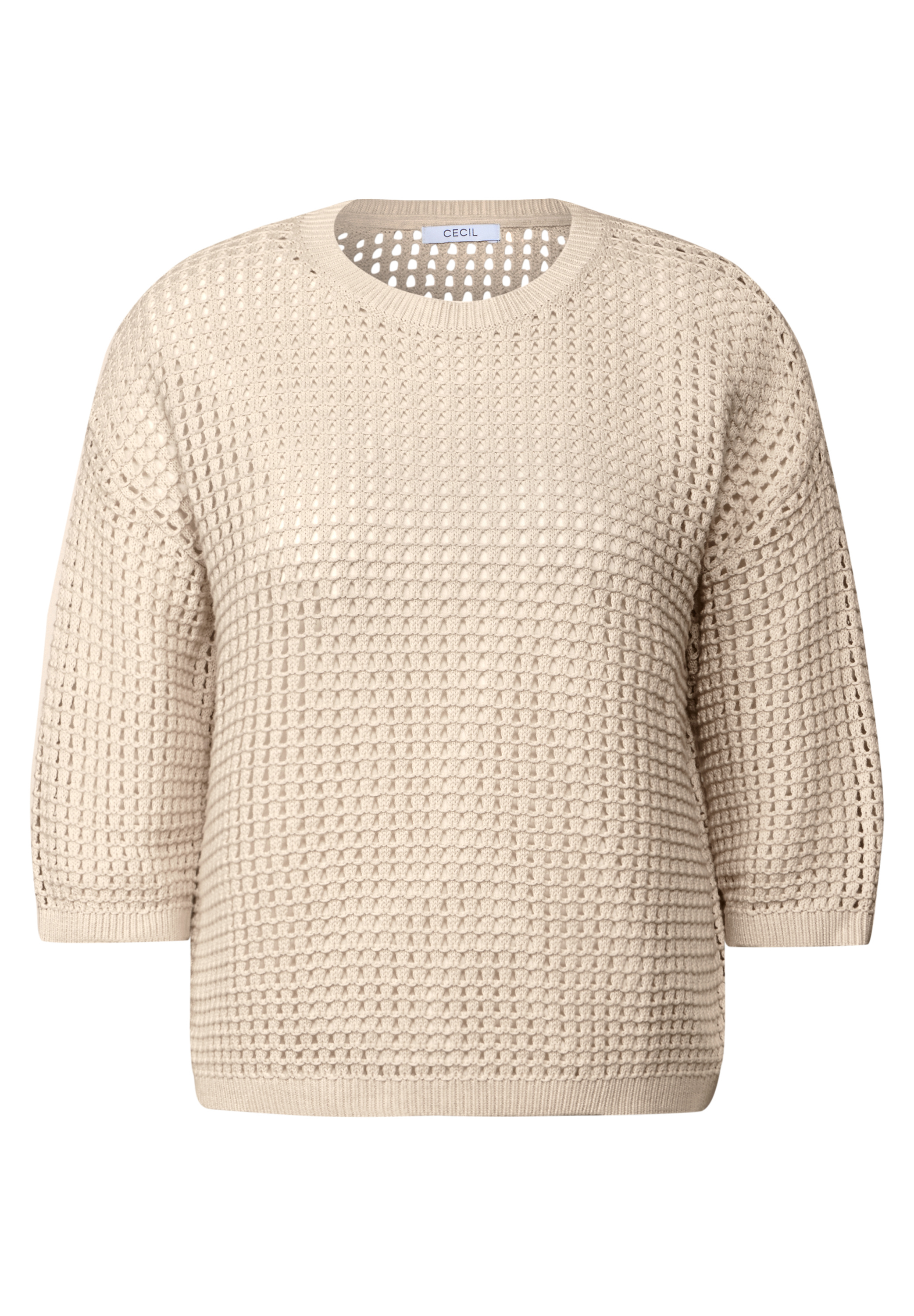 Pullover im Häkel-Optik