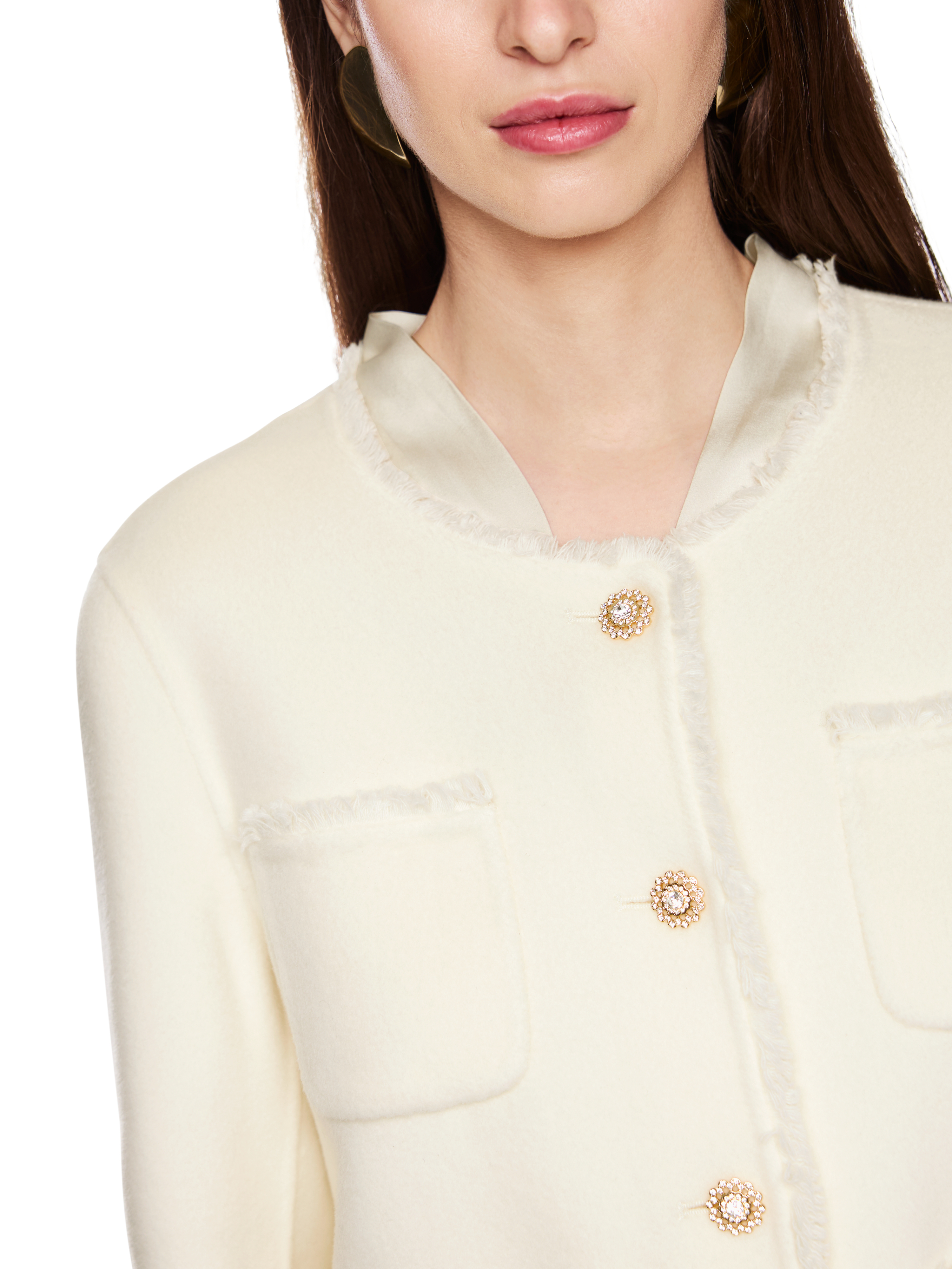 Jacke mit aufgesetzten Taschen