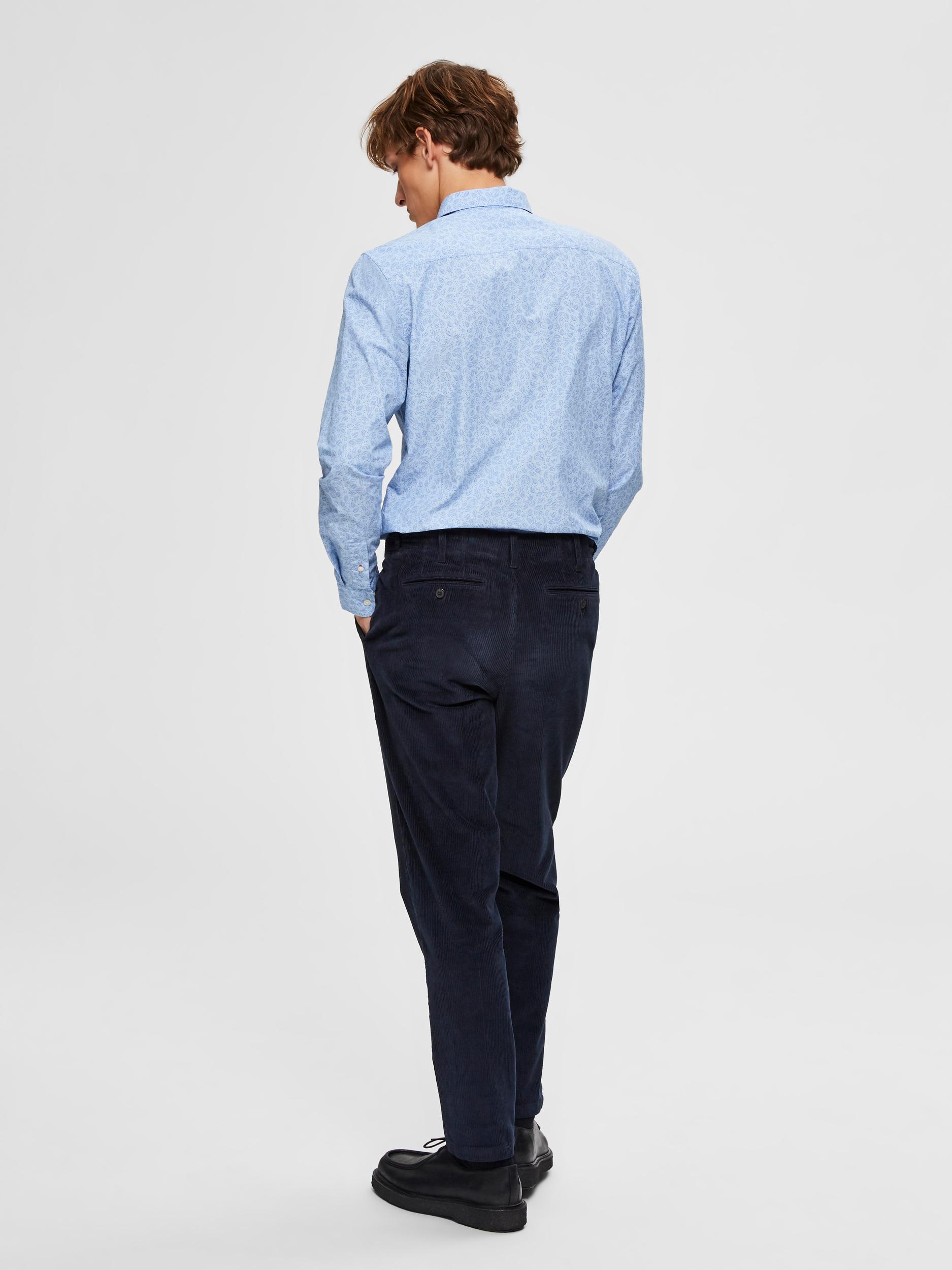 SLHSLIMMARK-WASHED SHIRT LS W NOOS