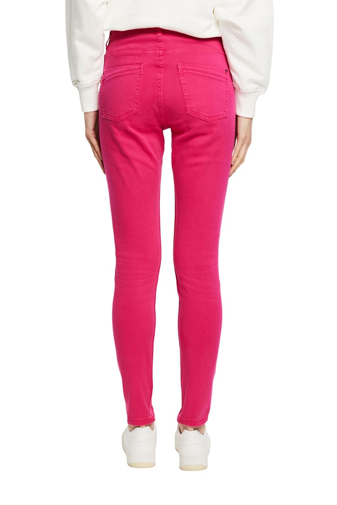 Stretch-Hose mit Zipper-Detail