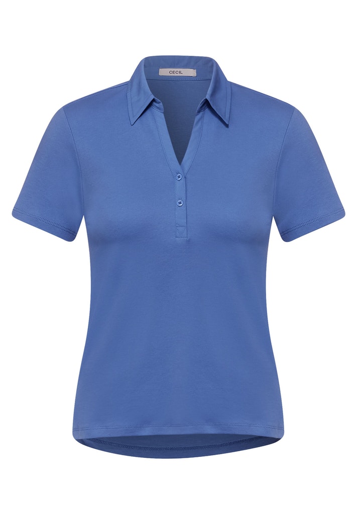 Basic Poloshirt in Unifarbe