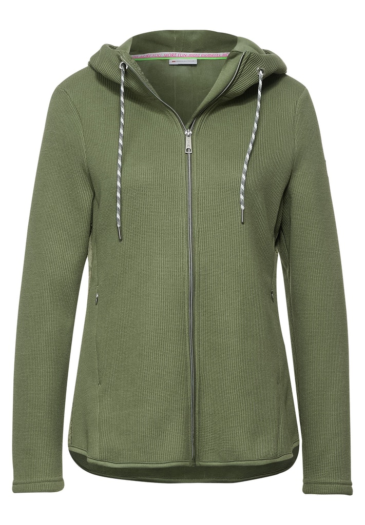 Sweatjacke im Hoodie Style