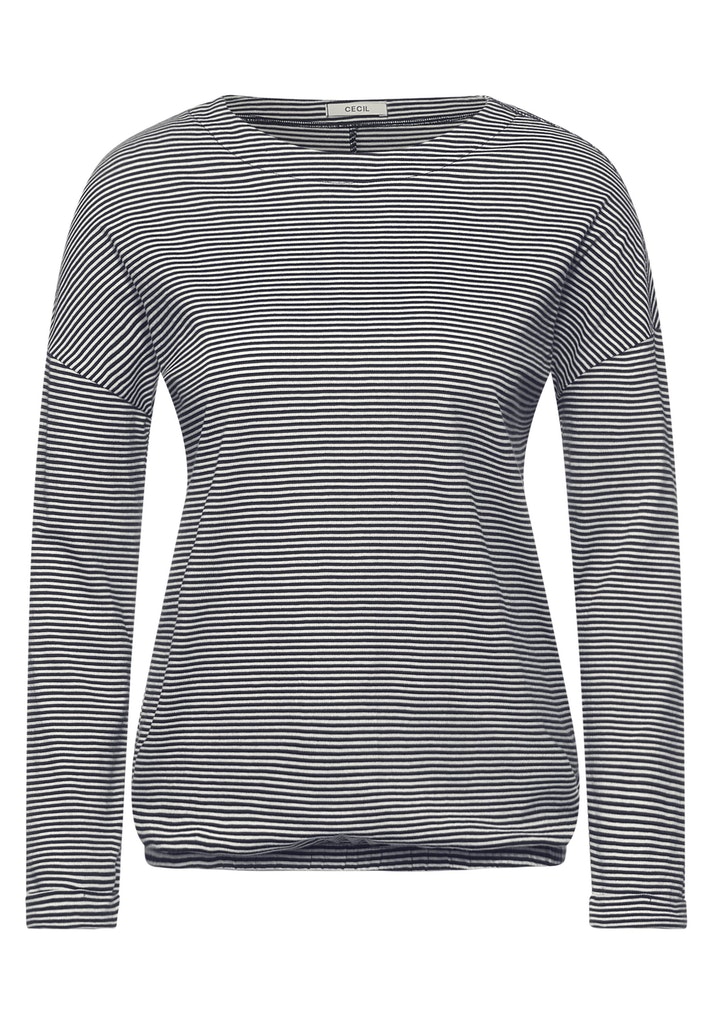 Langarmshirt mit Streifen