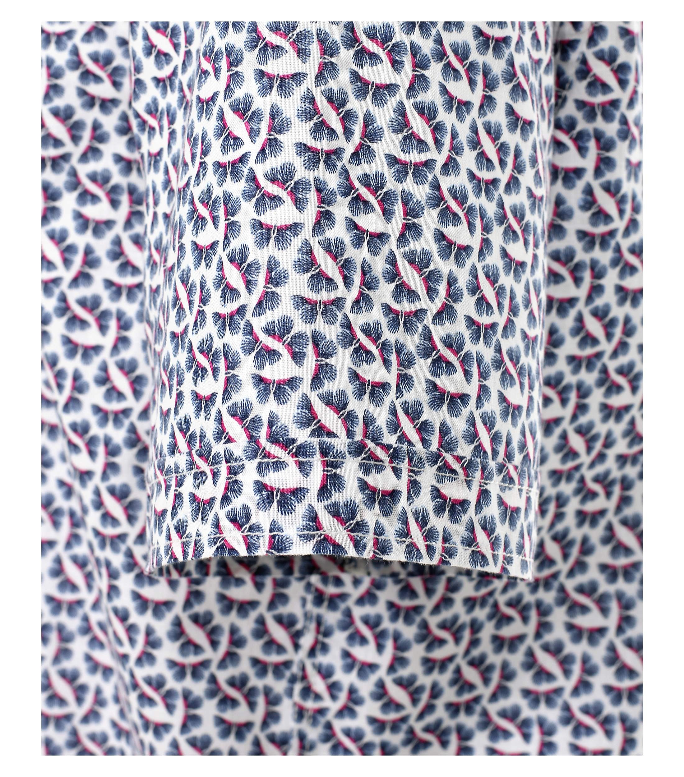 Druck Hemd Halbarm Print
