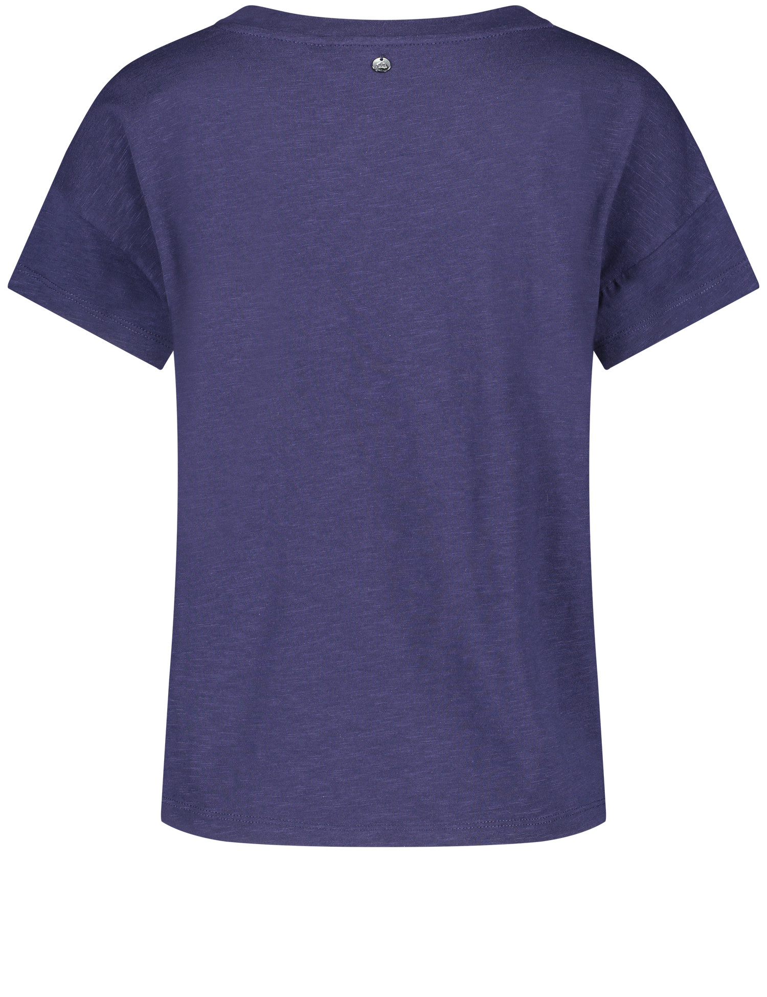 T-Shirt mit Brusttasche im Häkel-Look
