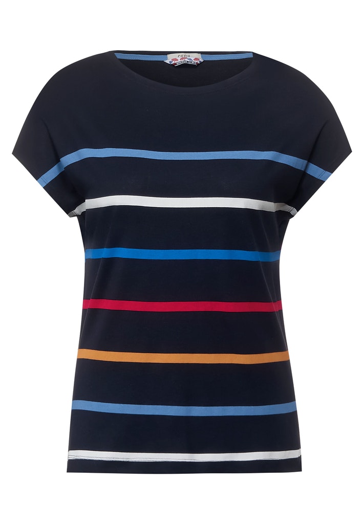 T-Shirt im Streifenprint