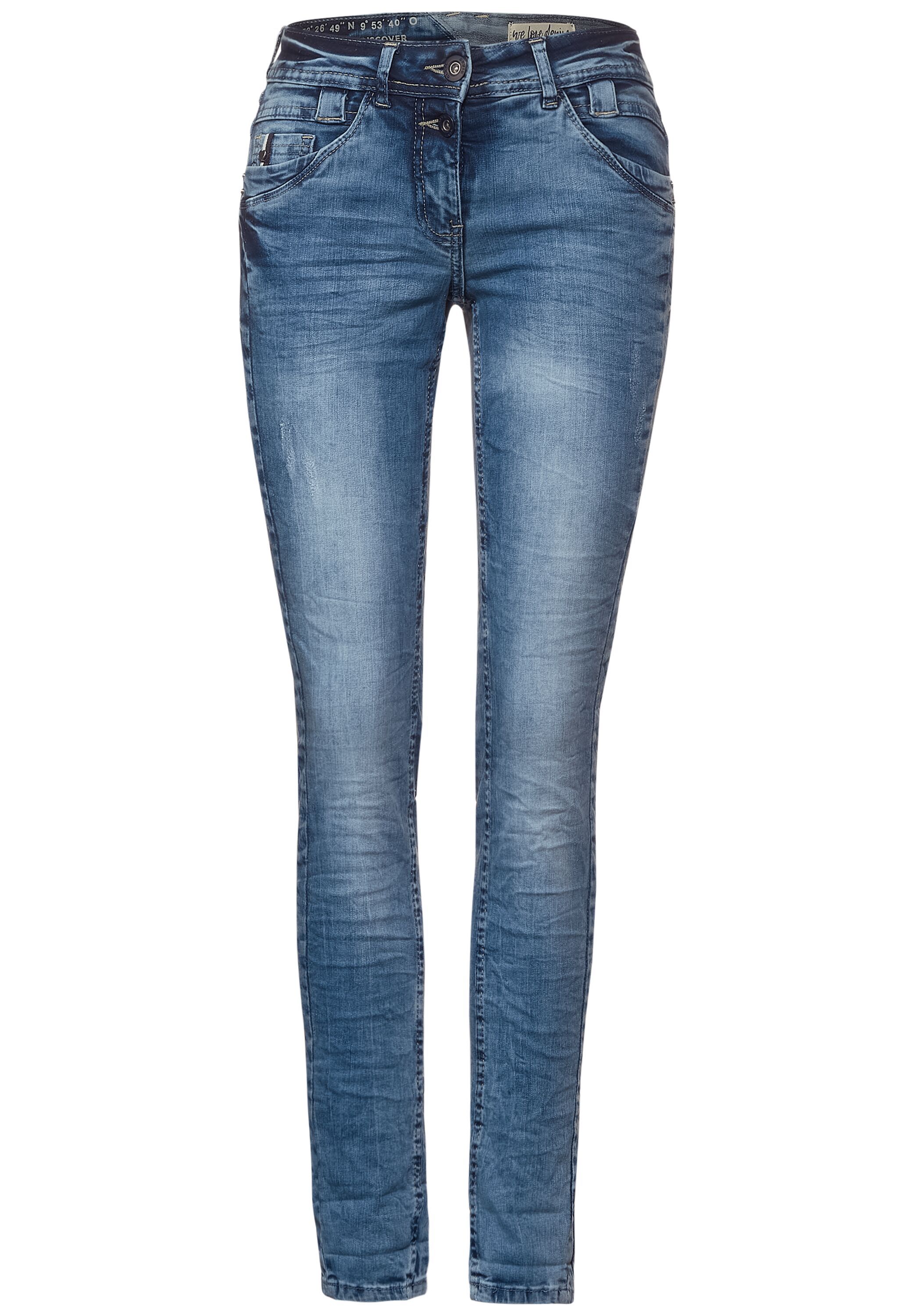 Hellblaue Loose Fit Denim