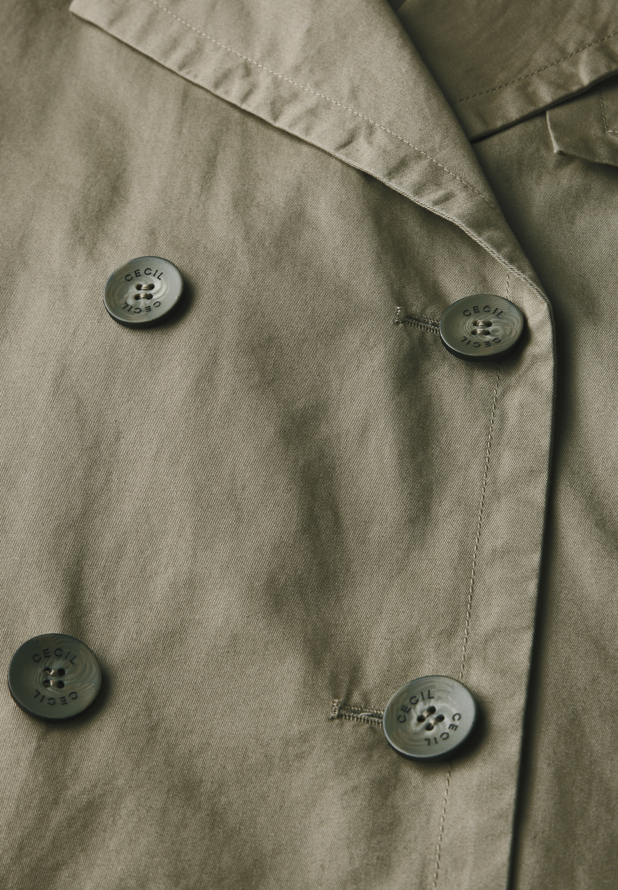 Kurze Trenchcoat