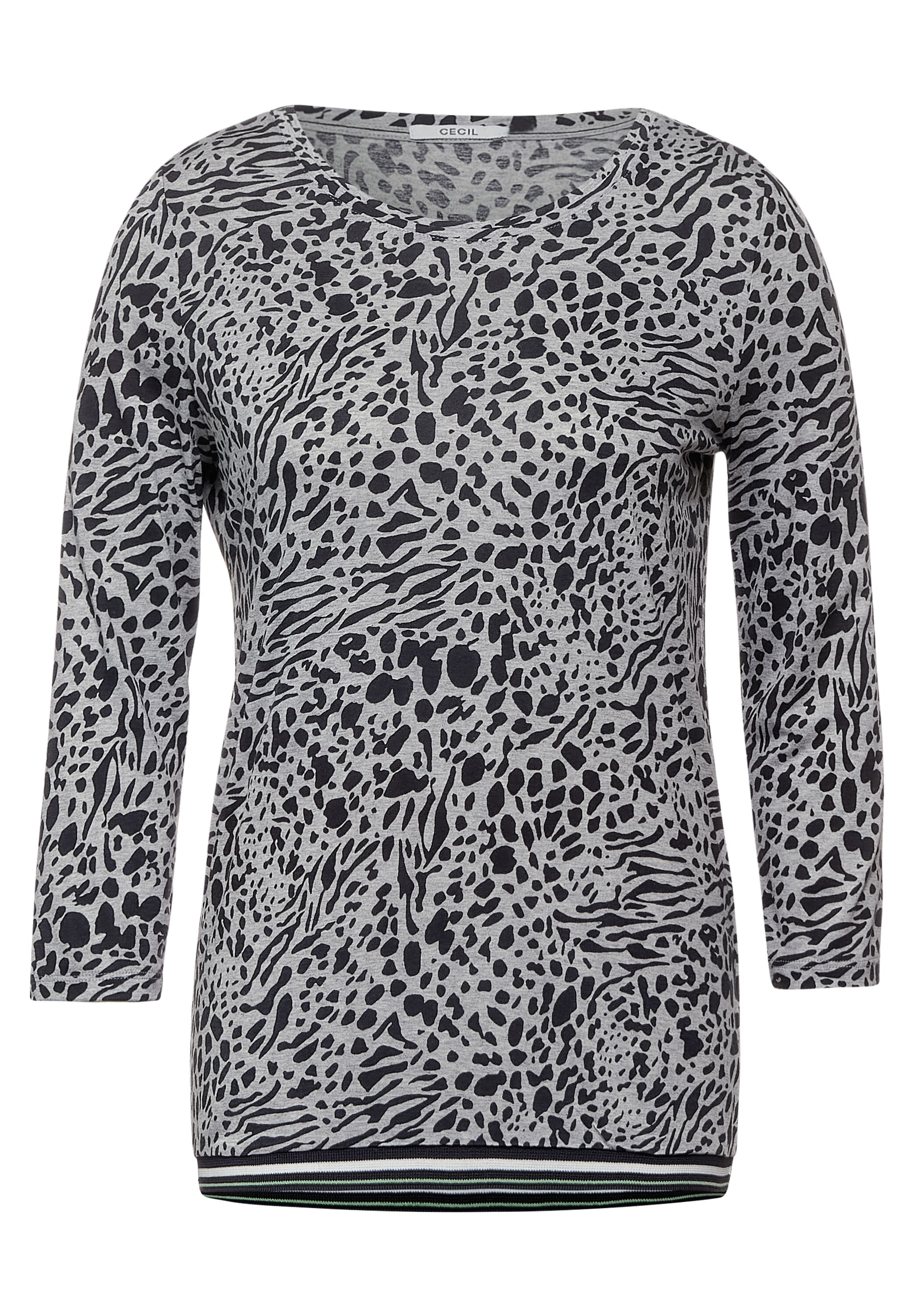 Shirt mit Animal Print