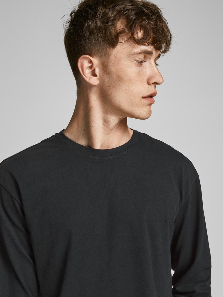 JJENOA TEE O-NECK LS NOOS