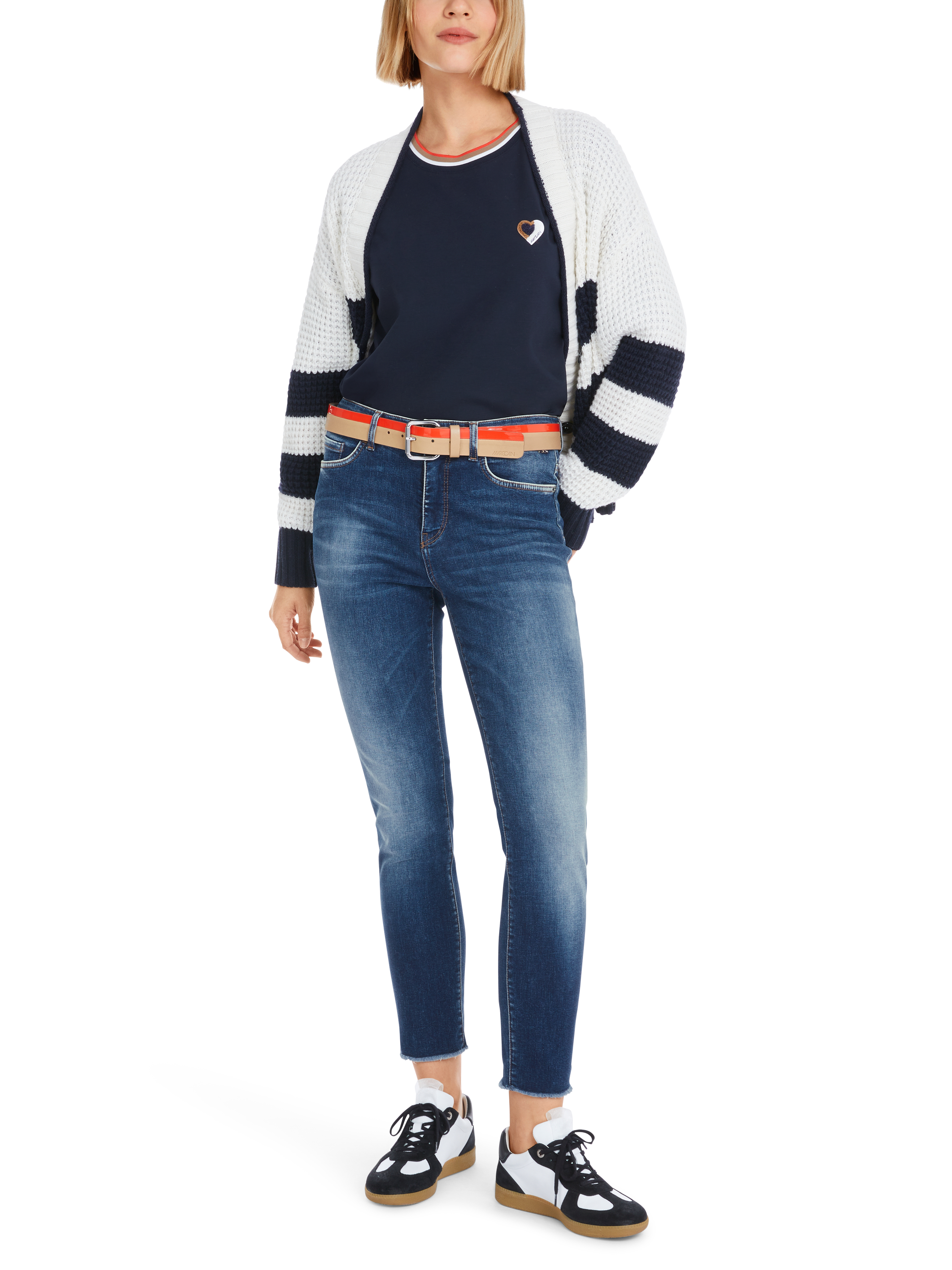 Jeans Modell SILEA mit Used-Waschung