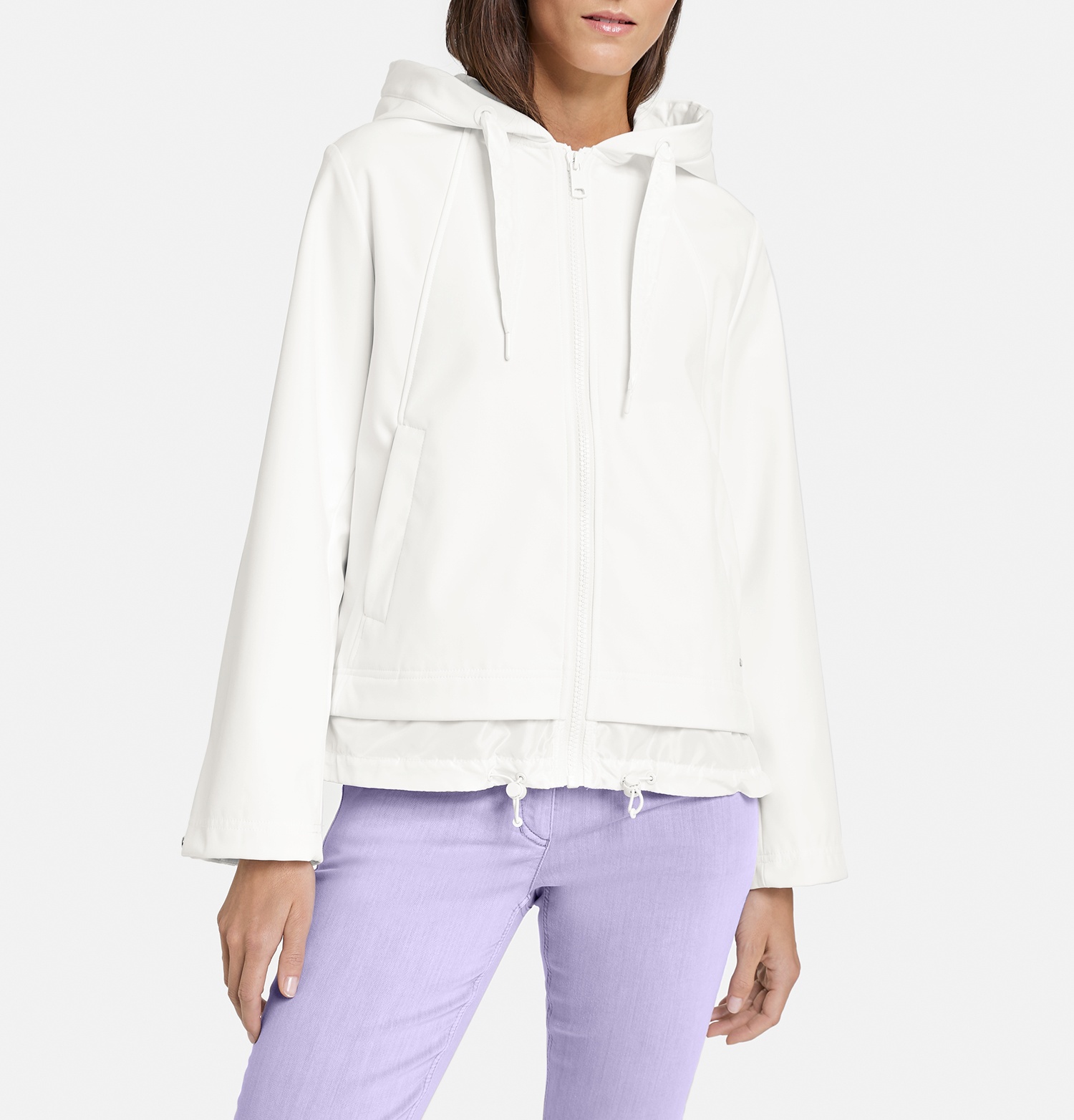 Softshelljacke mit 2 in 1 Optik