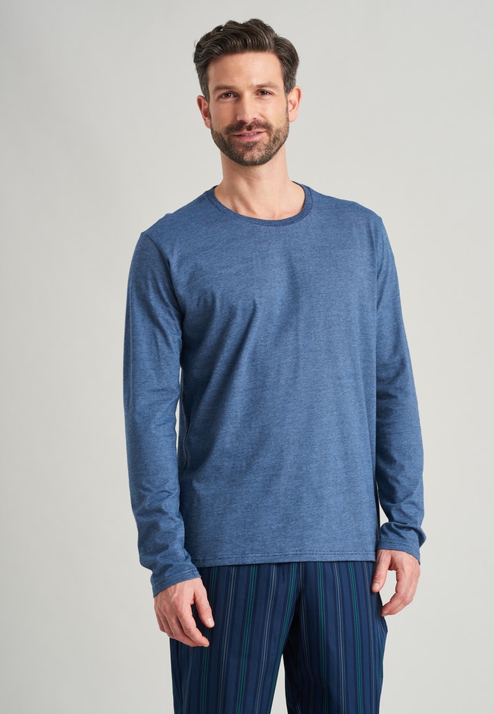 Langarmshirt Rundhals