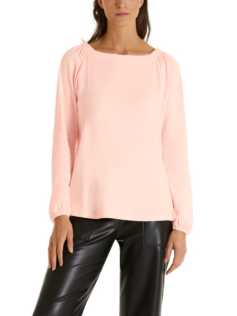 Jerseyshirt mit Carmen-Ausschnitt