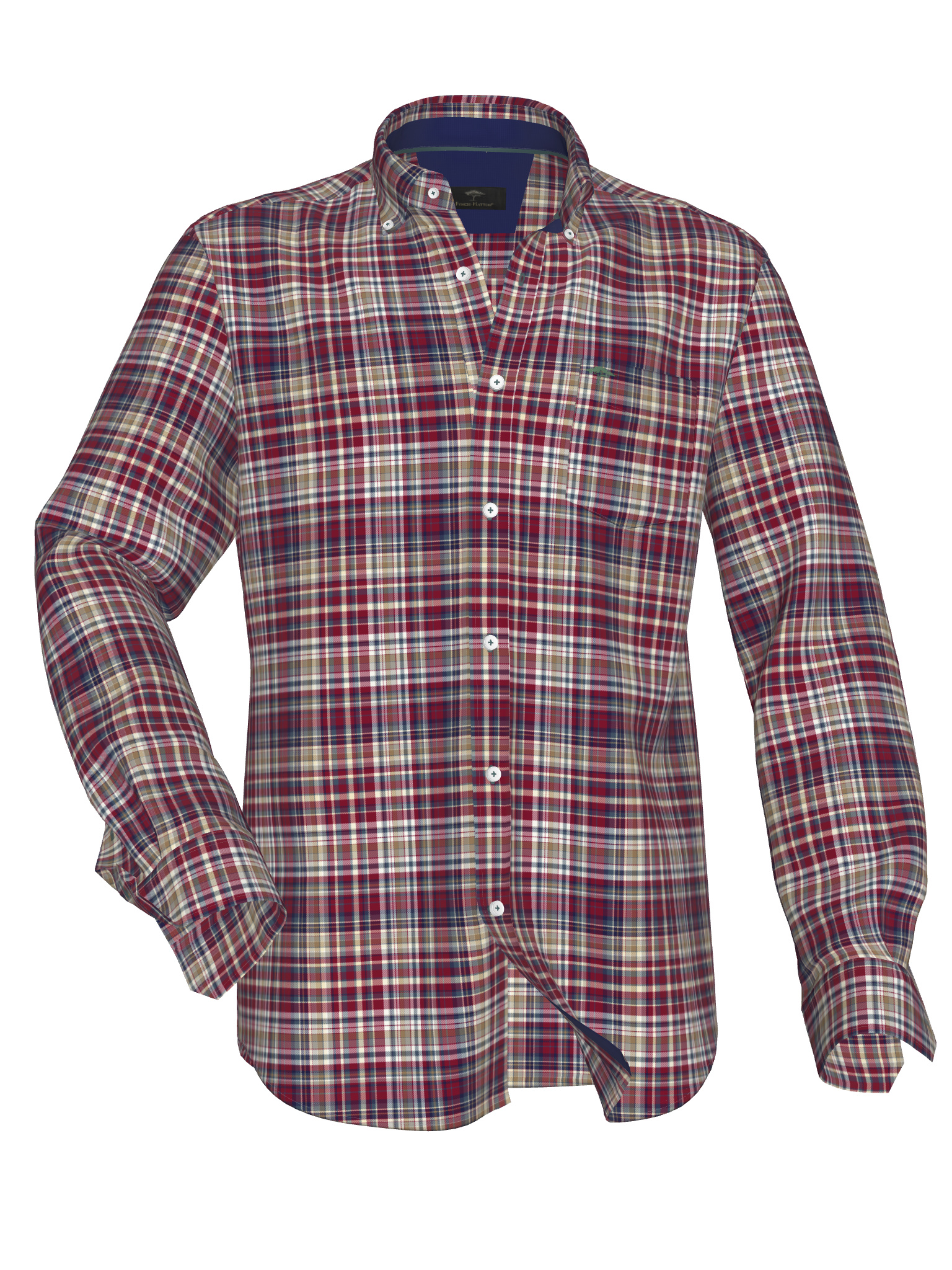 Heavy Flannel Check, B.D., 1/1