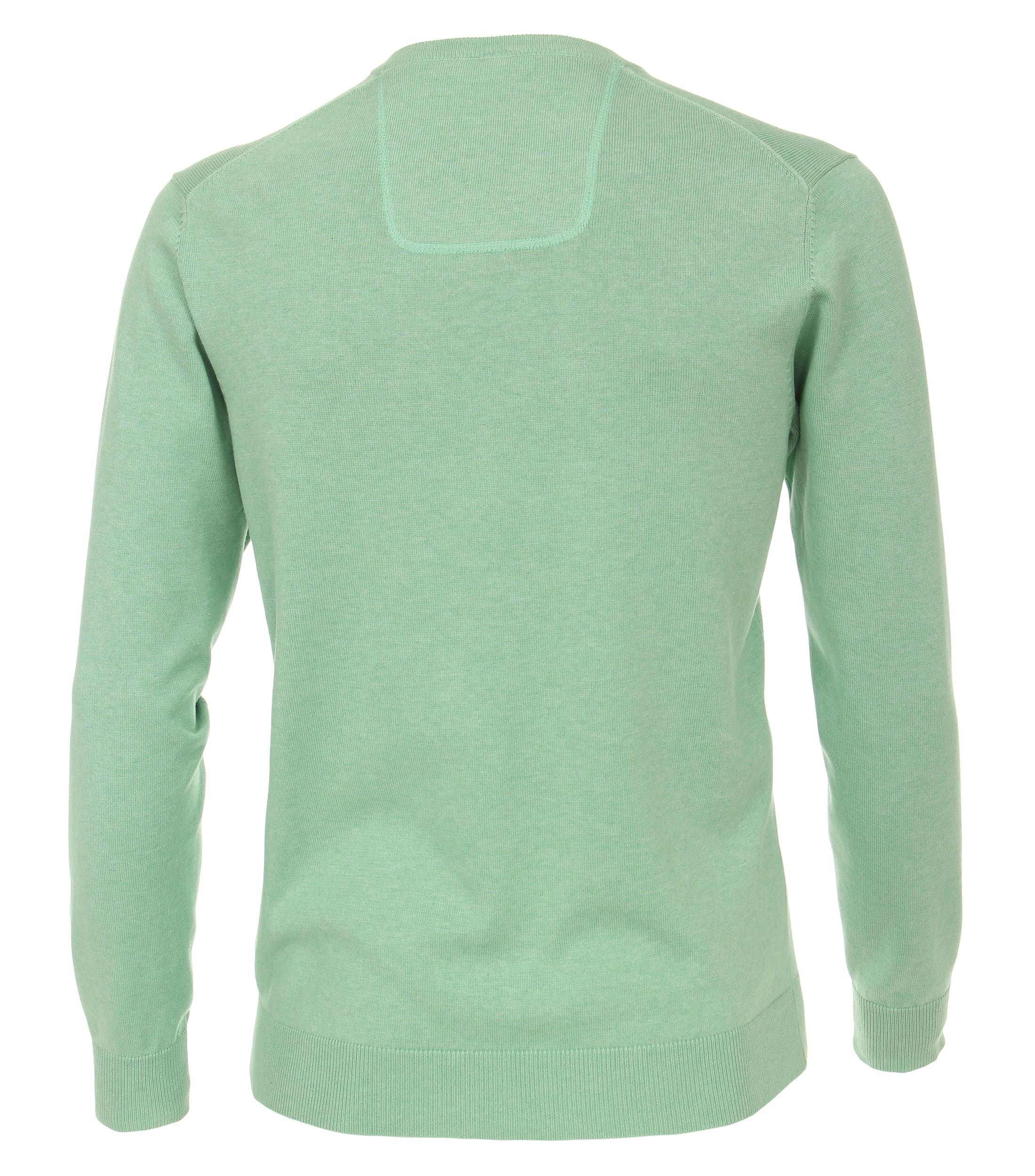 Pullover mit V-Ausschnitt uni 004430