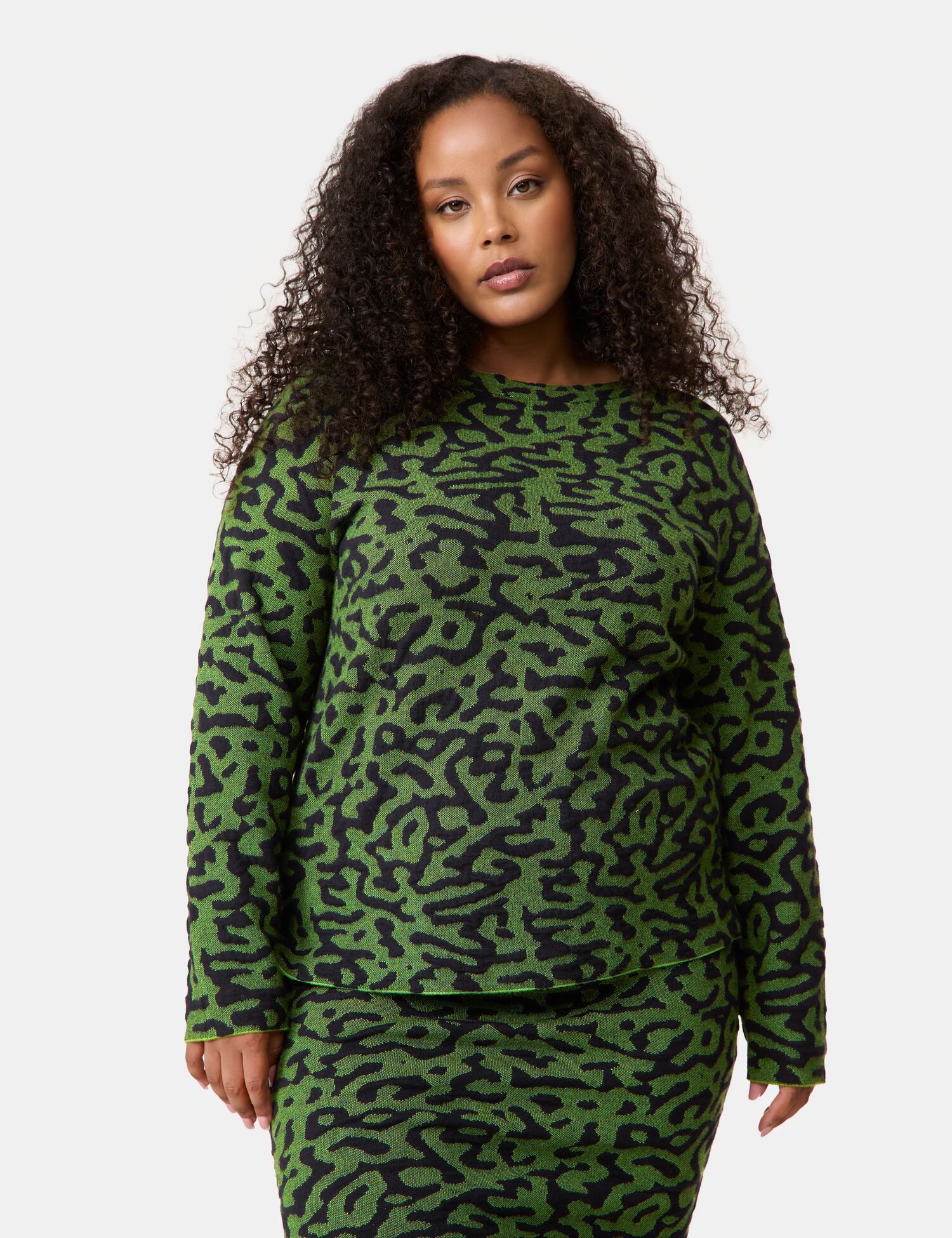 Pullover mit Animal-Jacquard