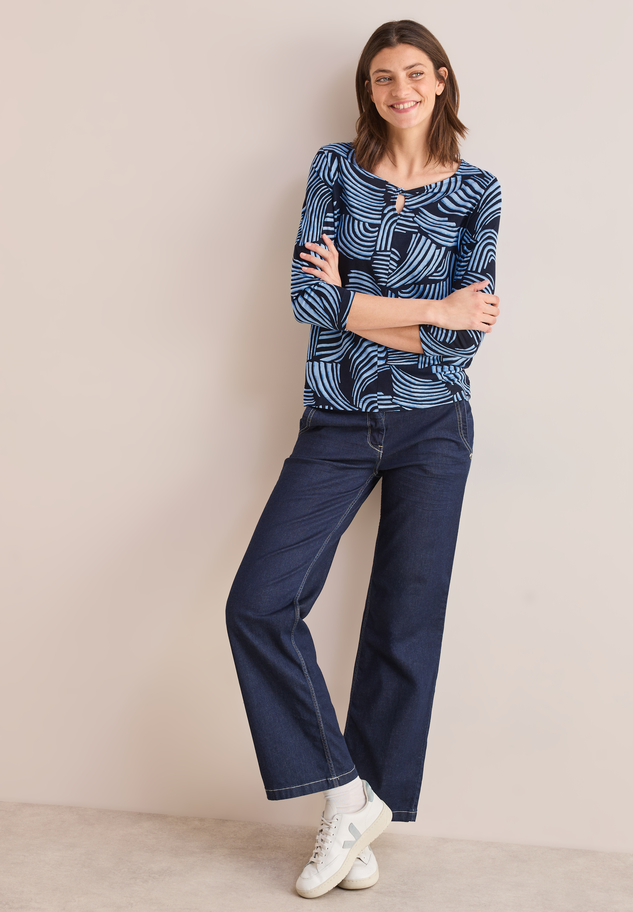 Shirt mit Knotendetail