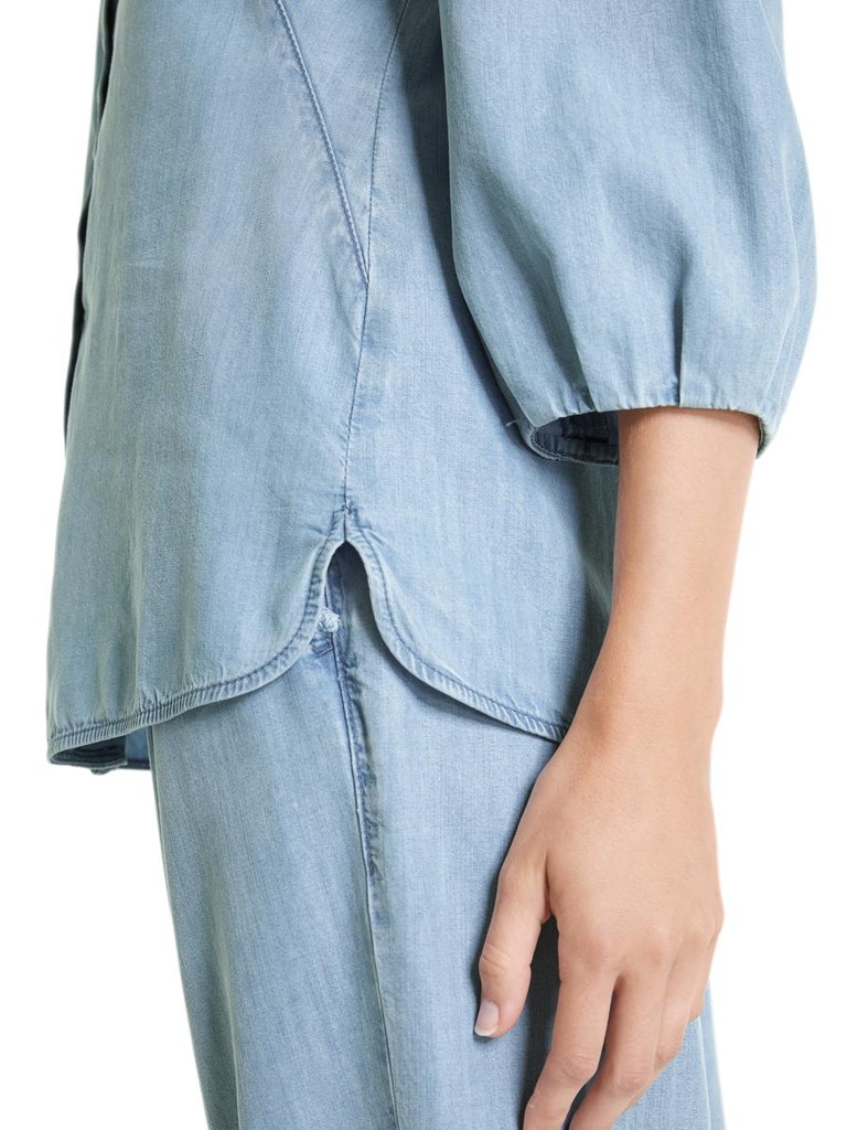 Jeansbluse "Rethink Together"