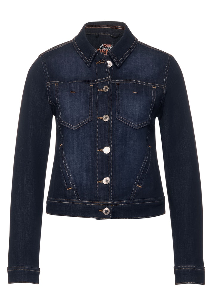 Blaue Jeansjacke